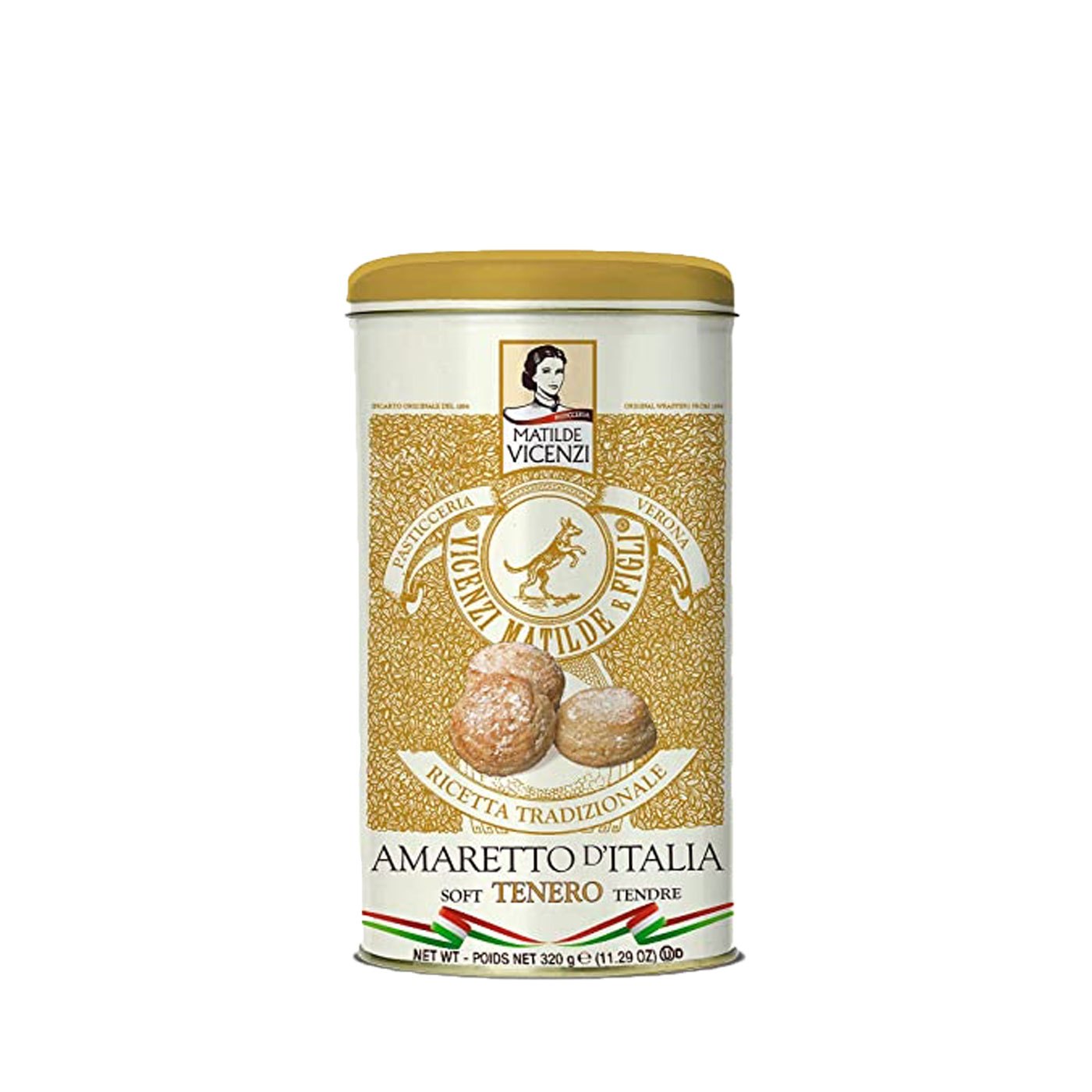 Biscoitos Amaretti Macio Vicenzi 320 g