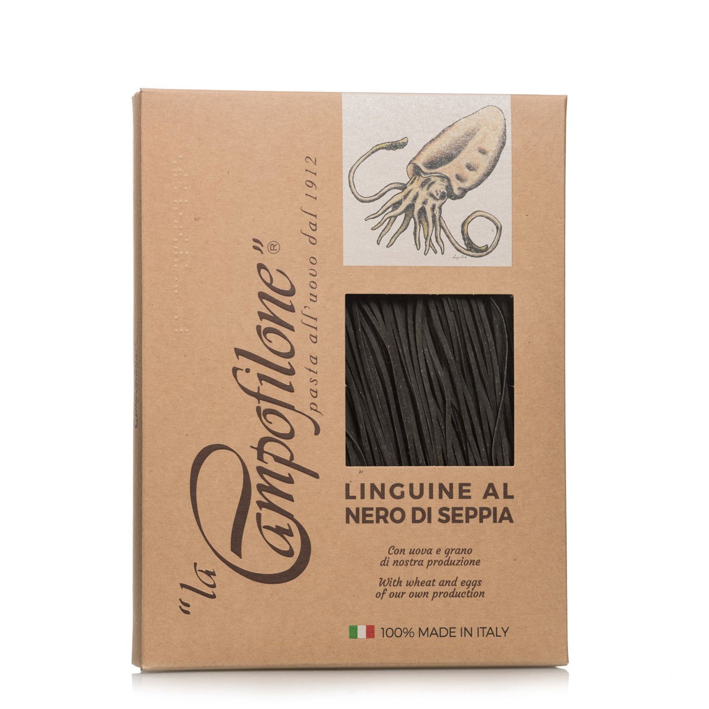 Linguine com Tinta de Lula La Campofilone 250 g