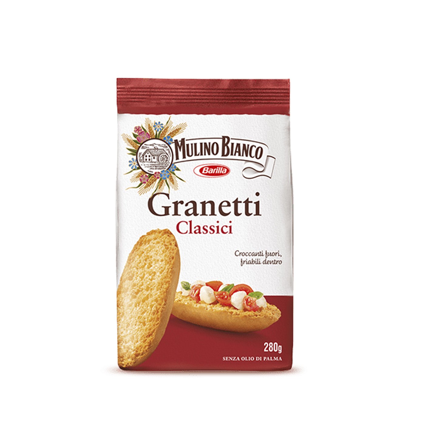 Biscoitos Granetti Mulino Bianco 280 g