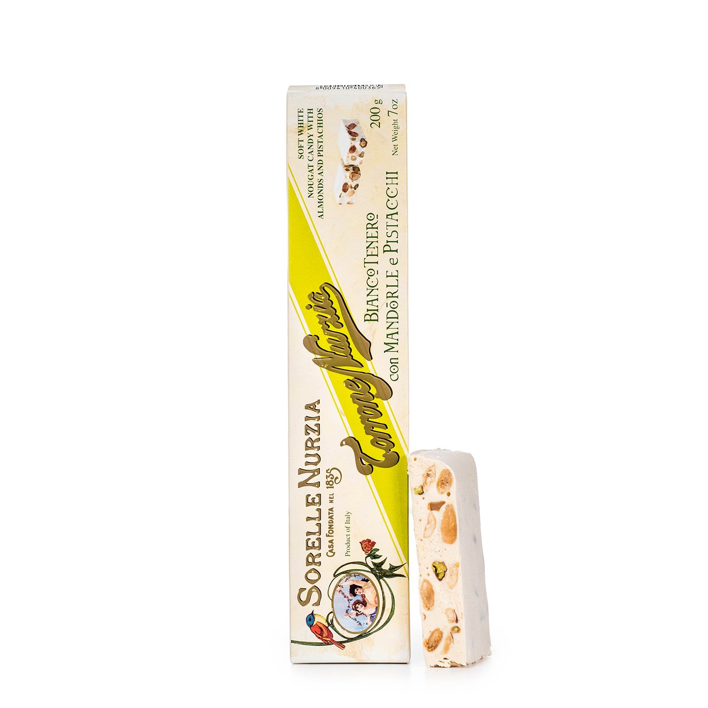 Torrone Macio com Pistáchio e Amêndoa