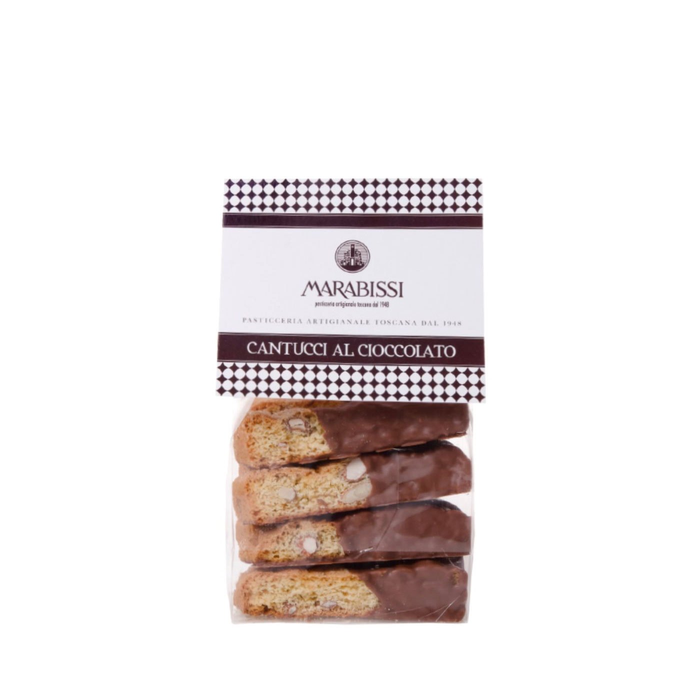 Cantucci Cobertos com Chocolate Marabissi 150 g
