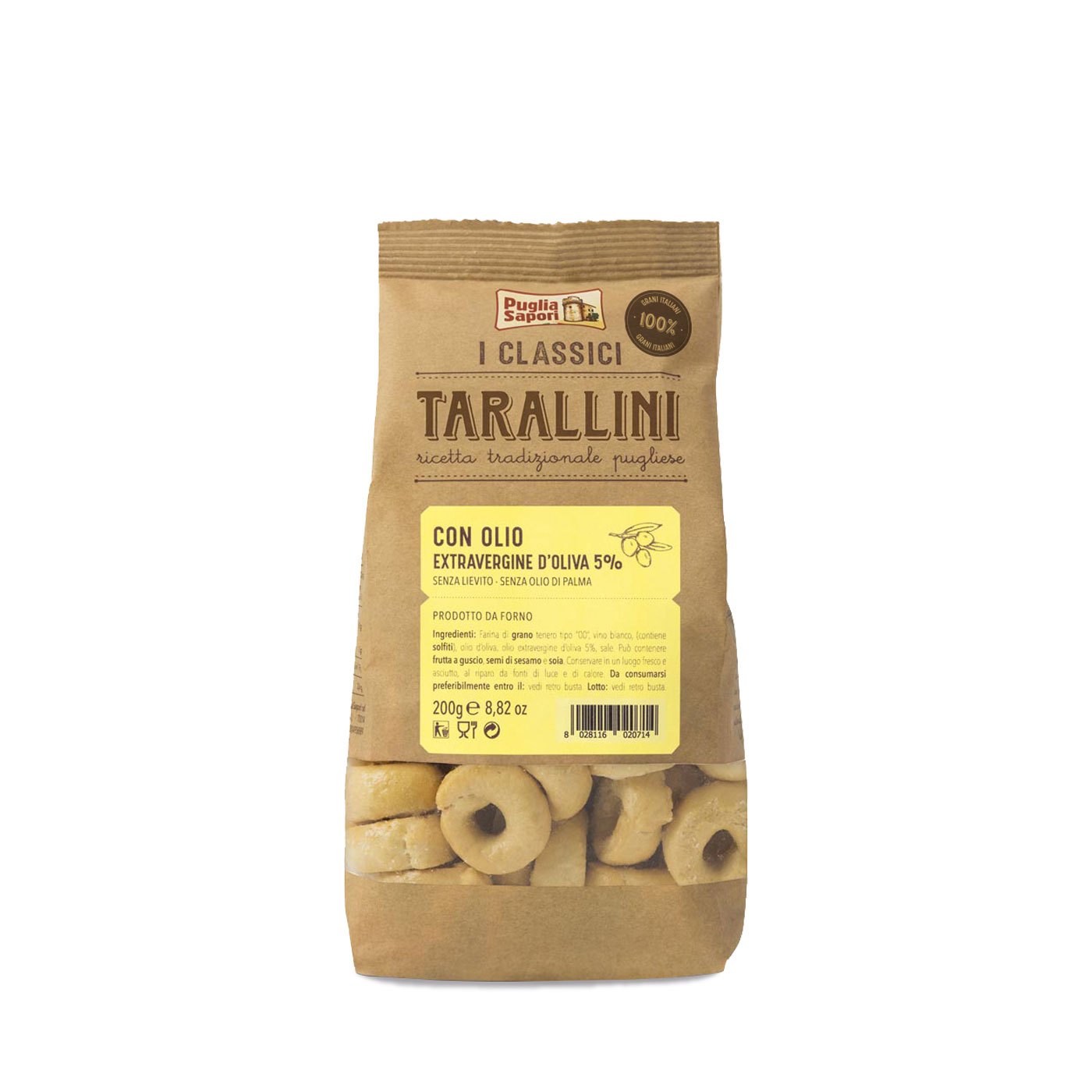 Tarallini Azeite Puglia Sapori 250 g