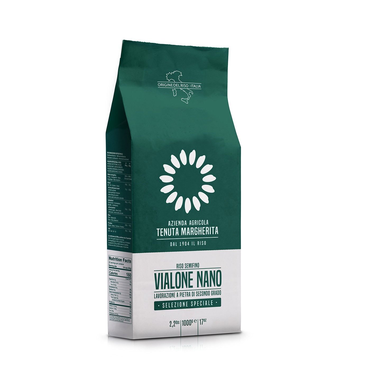 Arroz Vialone Nano Tenuta Margherita 1 kg
