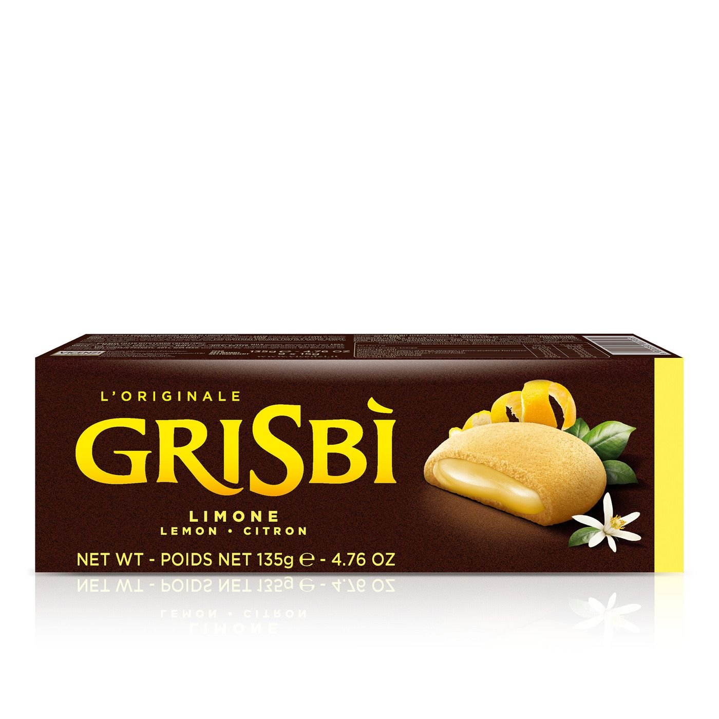 Biscoitos Grisbi Creme de Limão 135 g