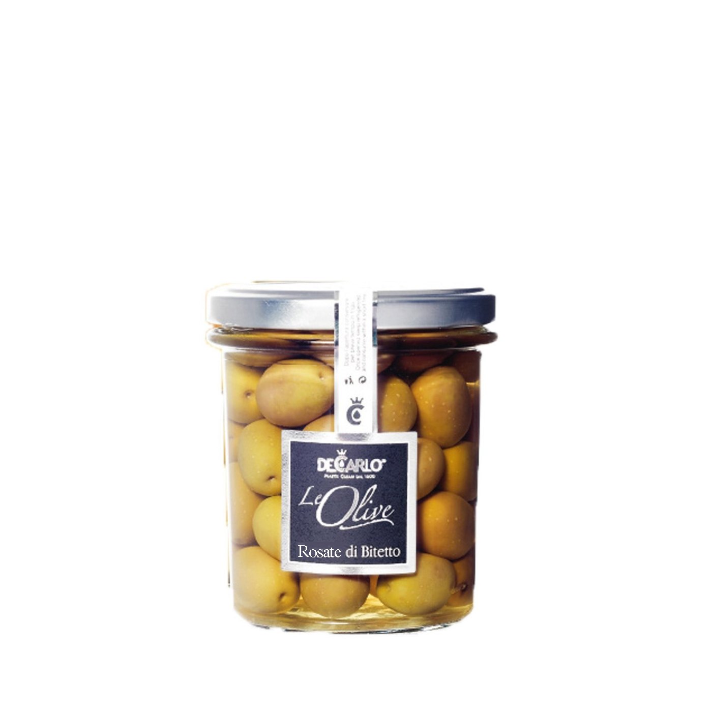 Azeitonas Rosate di Bitetto de Carlo 215 g