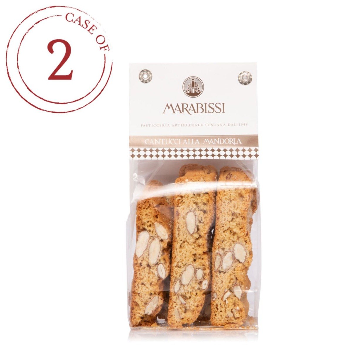 Biscoitos Cantucci Amêndoa Marabissi 2 Pacotes