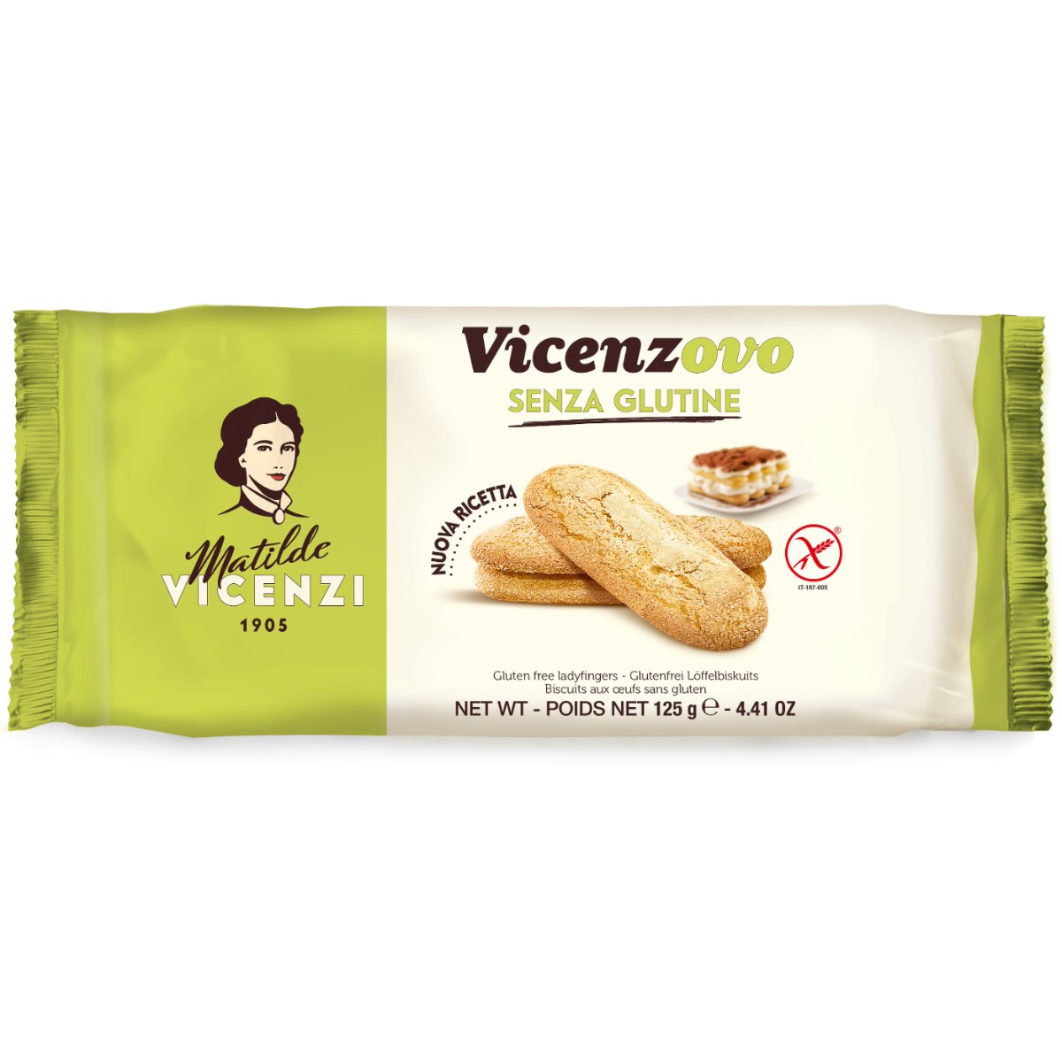 Biscoitos Savoiardi Sem Glúten Matilde Vicenzi