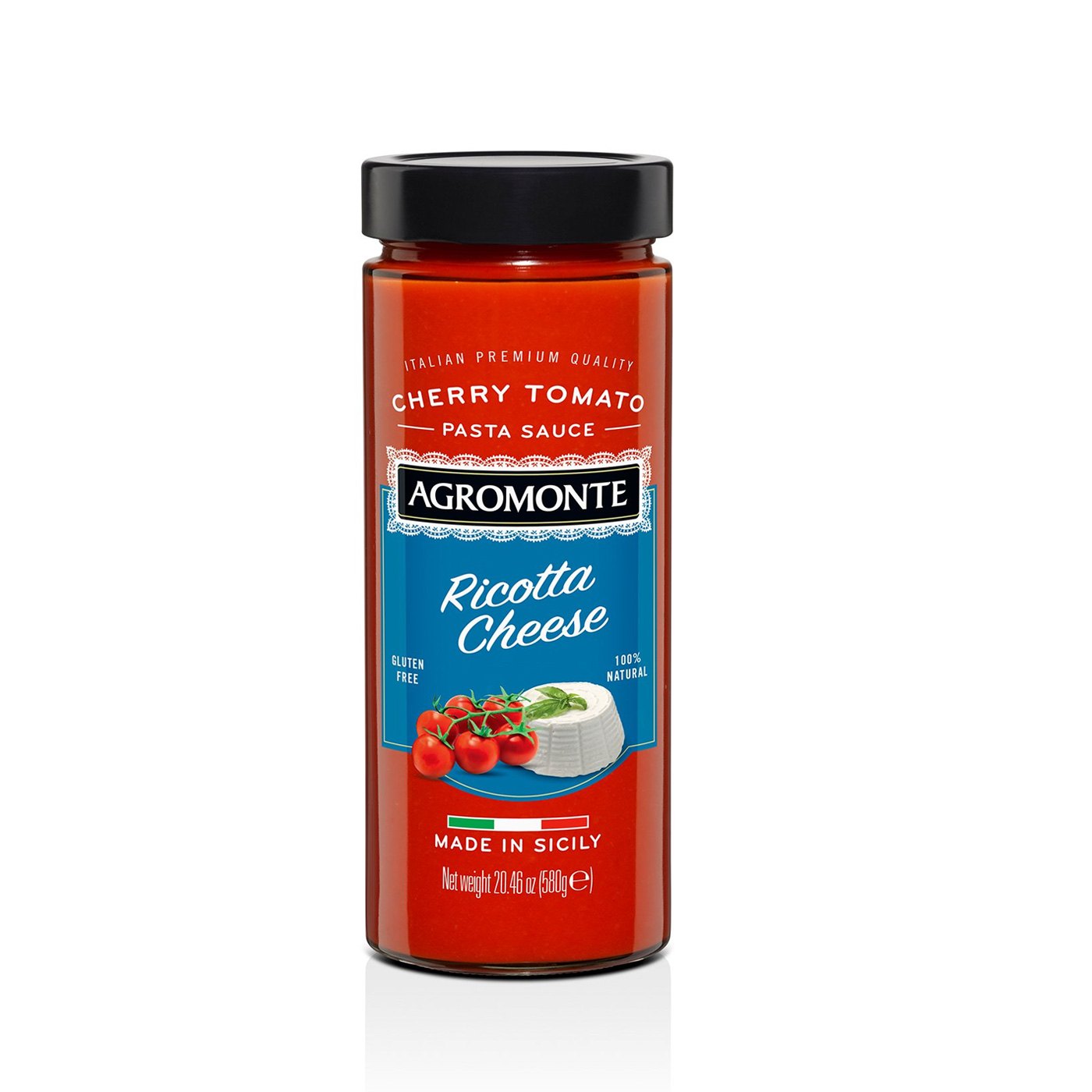 Molho de Tomate Cereja com Ricota Agromonte 580 g
