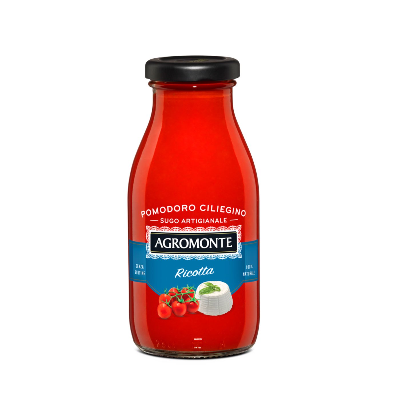 Molho de Tomate Cereja com Ricota Agromonte