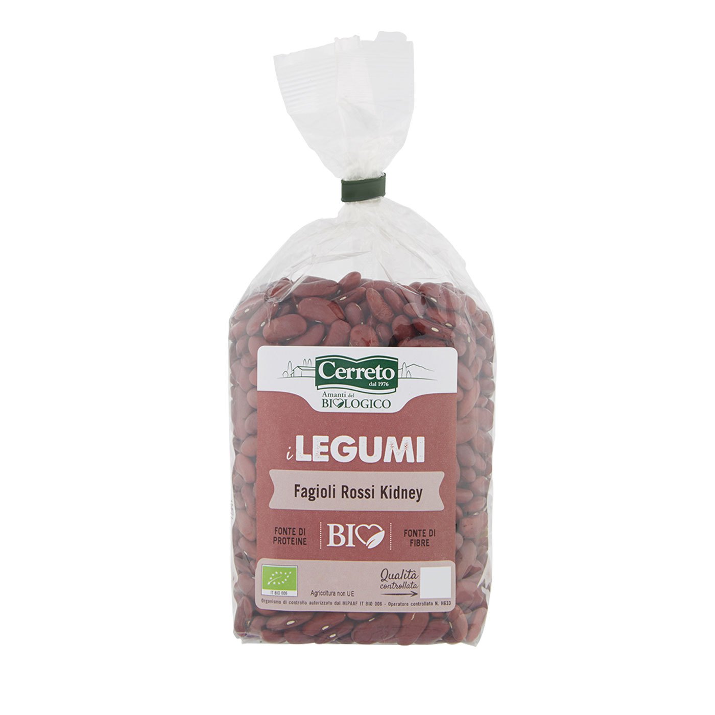 Feijão Seco Orgânico Cerreto 500 g