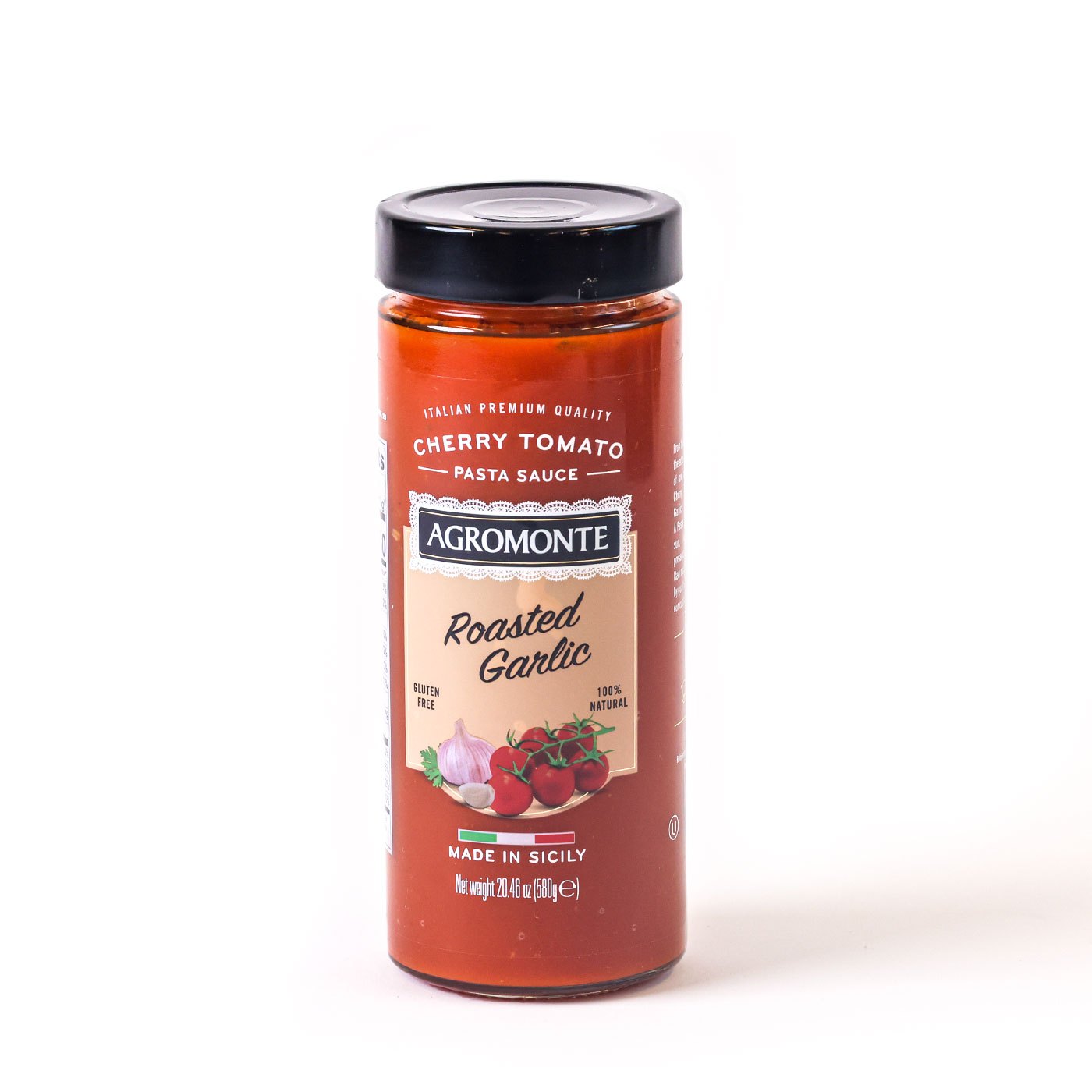Molho de Tomate Cereja com Alho Agromonte 580 g