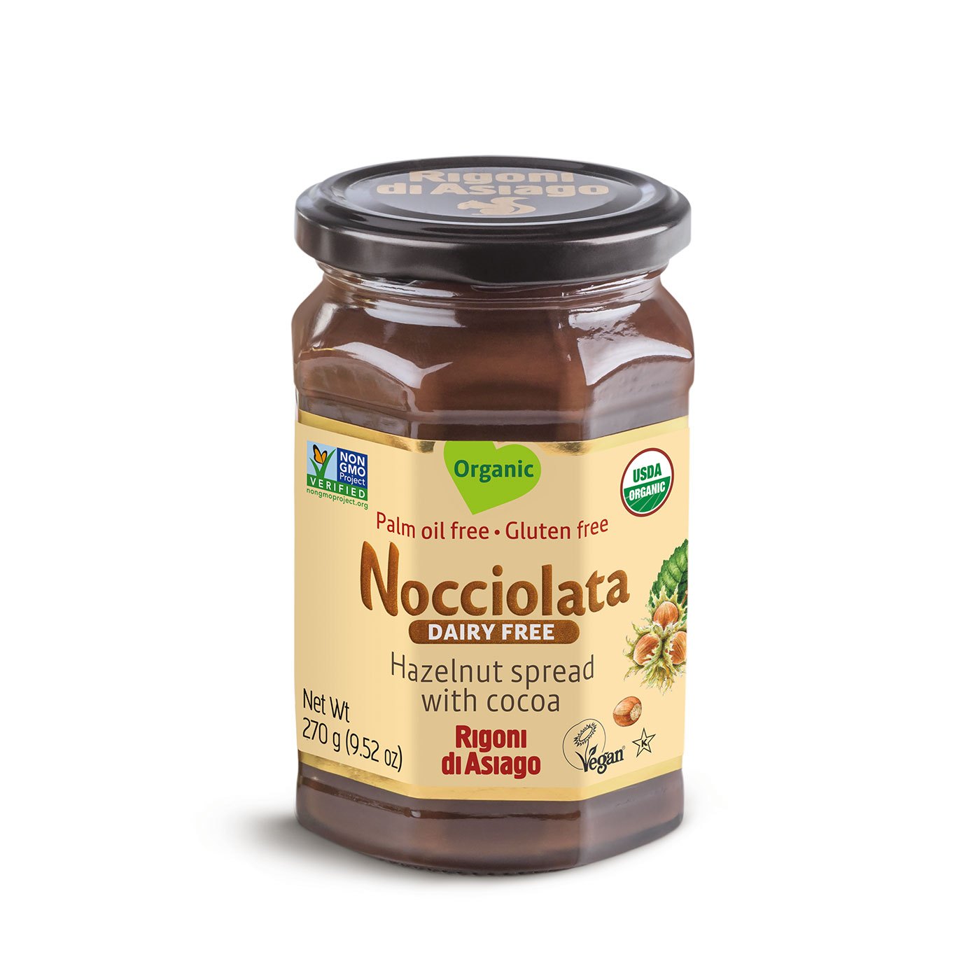 Creme de Avelã Nocciolata Vegano 270 g