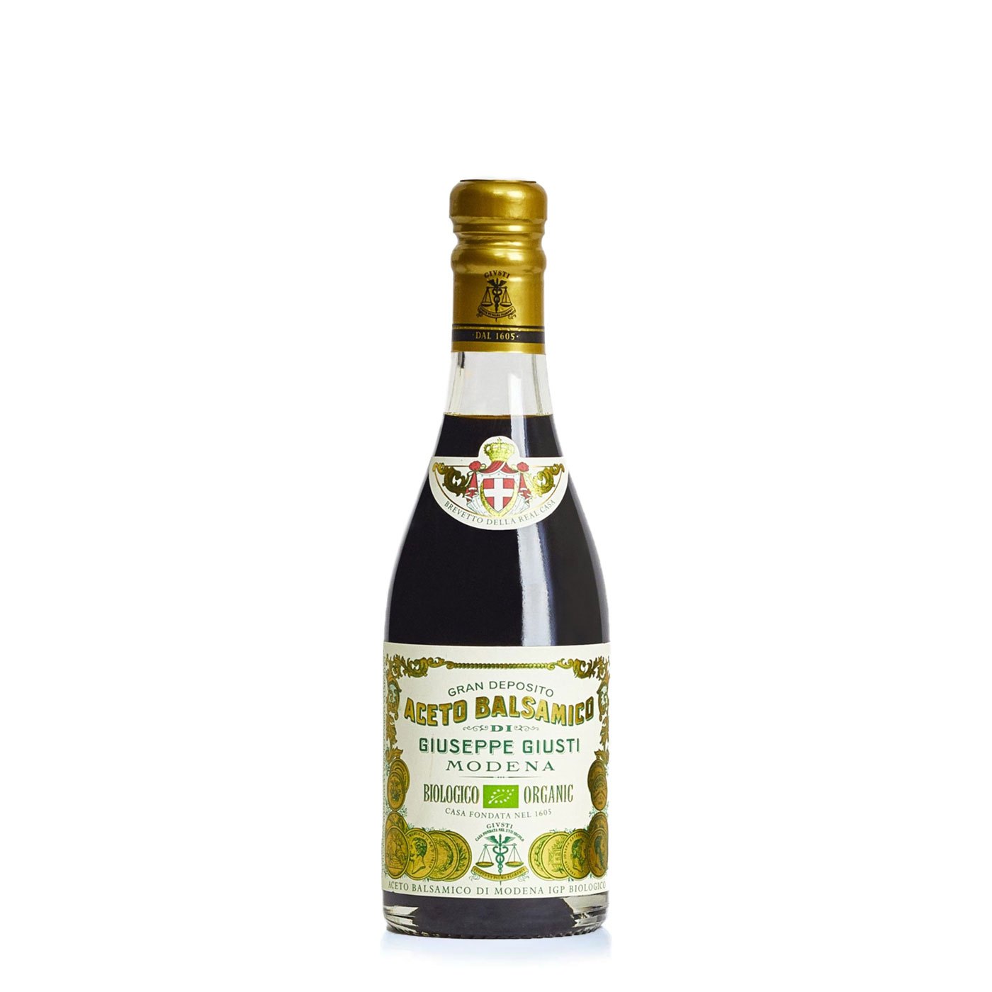 Vinagre Balsâmico Orgânico Modena IGP Acetaia Giusti 250 g