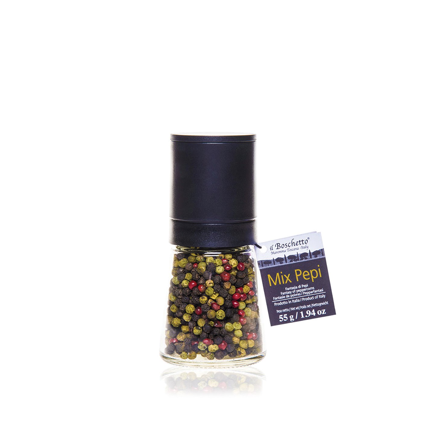 Pimenta Mista com Moedor Il Mercante di Spezie 54 g