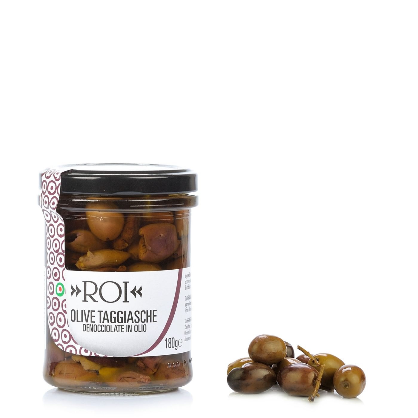 Azeitonas Taggiasca Descaroçadas Roi 180 g