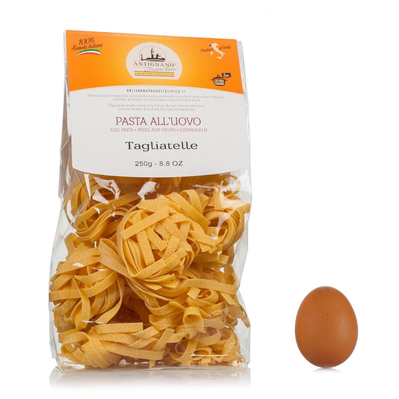 Massa Tagliatelle com Ovo Antignano 250 g