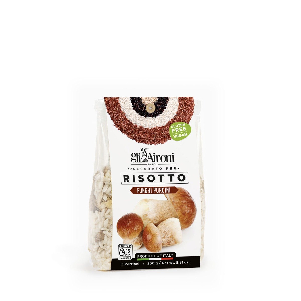 Risoto de Cogumelo Porcini Aironi