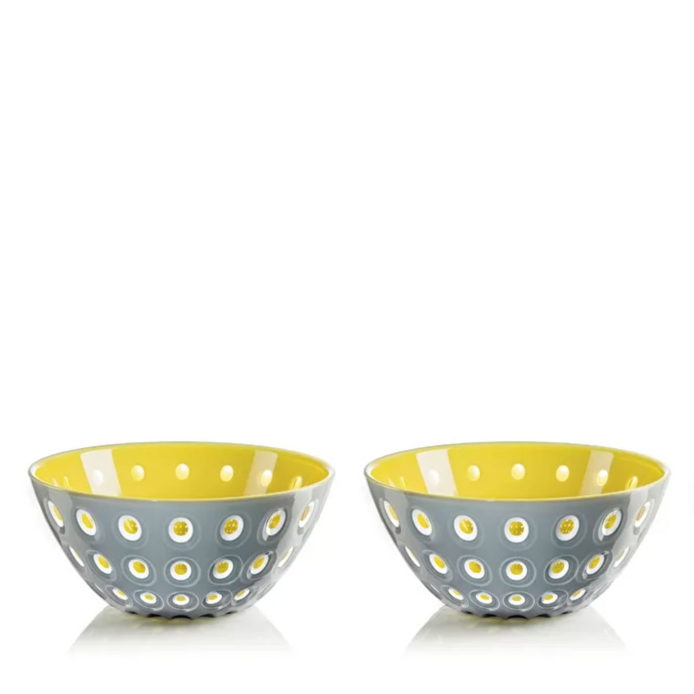 Bowls Le Murrine Areia e Musgo Guzzini Conjunto 2