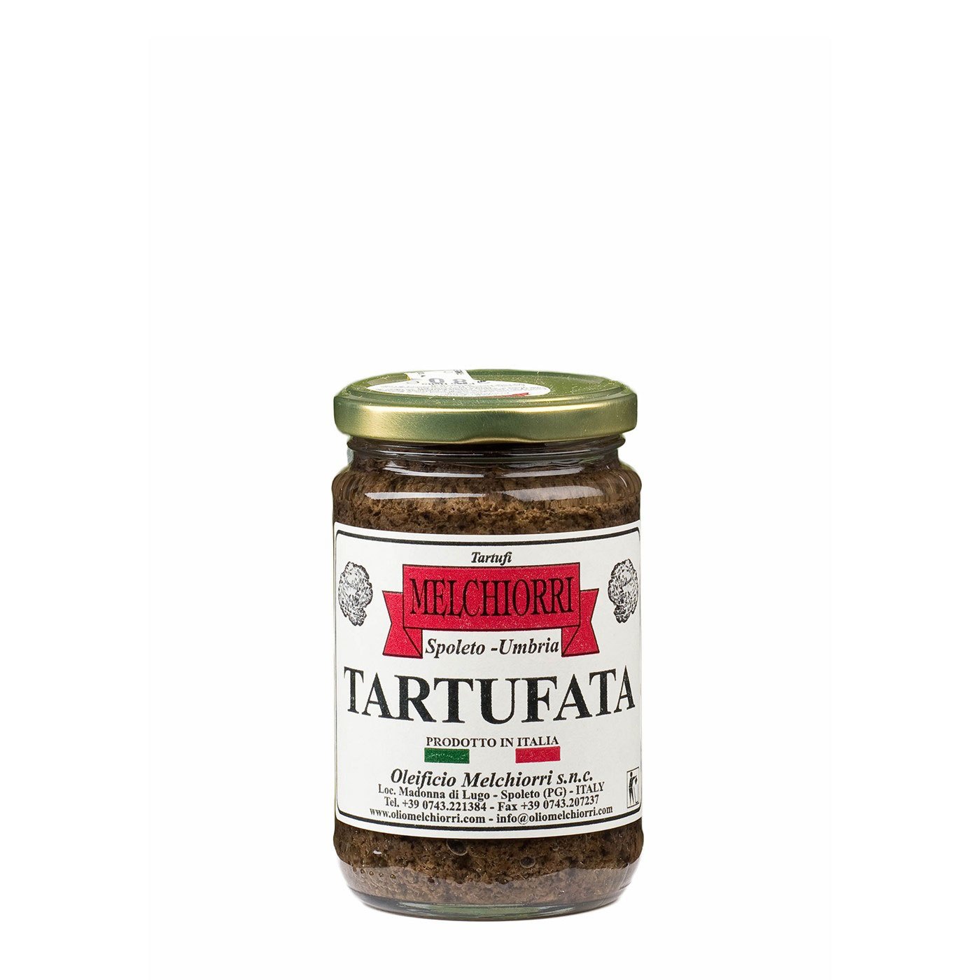 Molho Tartufata com Trufa Negra Oleificio Melchiorri 180 g