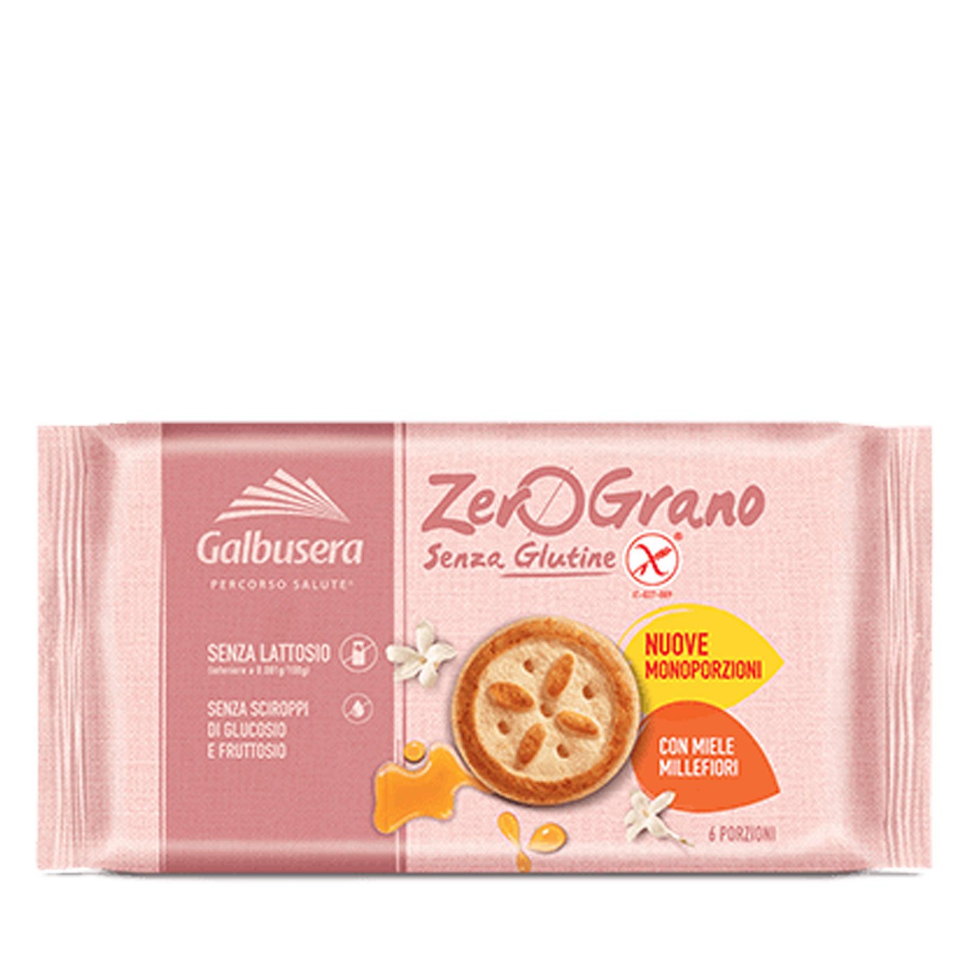 Biscoitos de Mel Sem Glúten Galbusera