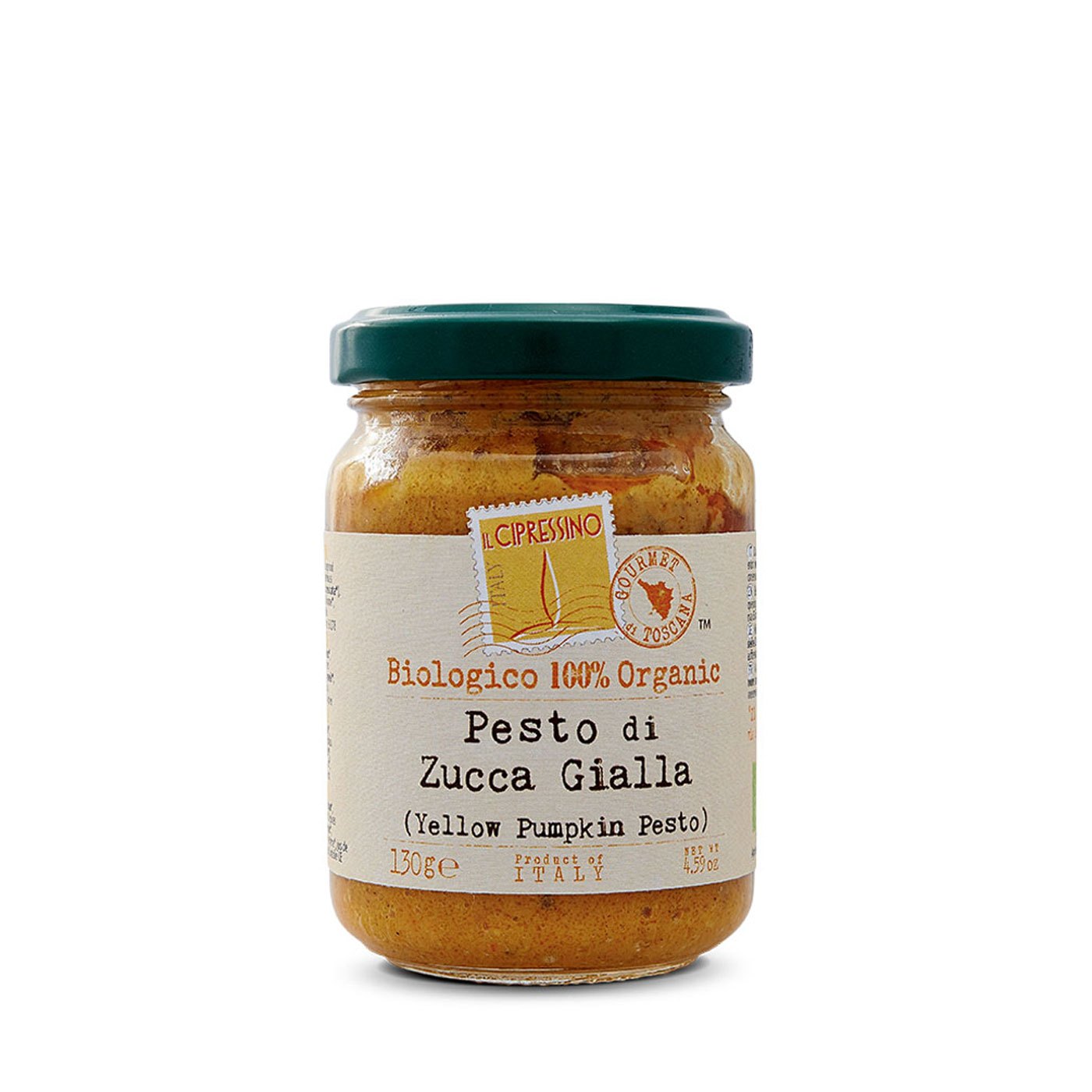 Molho Pesto de Abóbora Amarela Cipressino