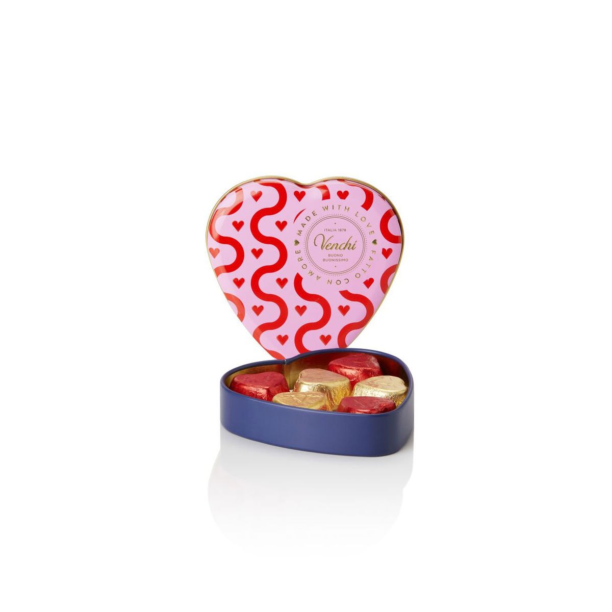 Caixa-presente Chocolates Corações Venchi