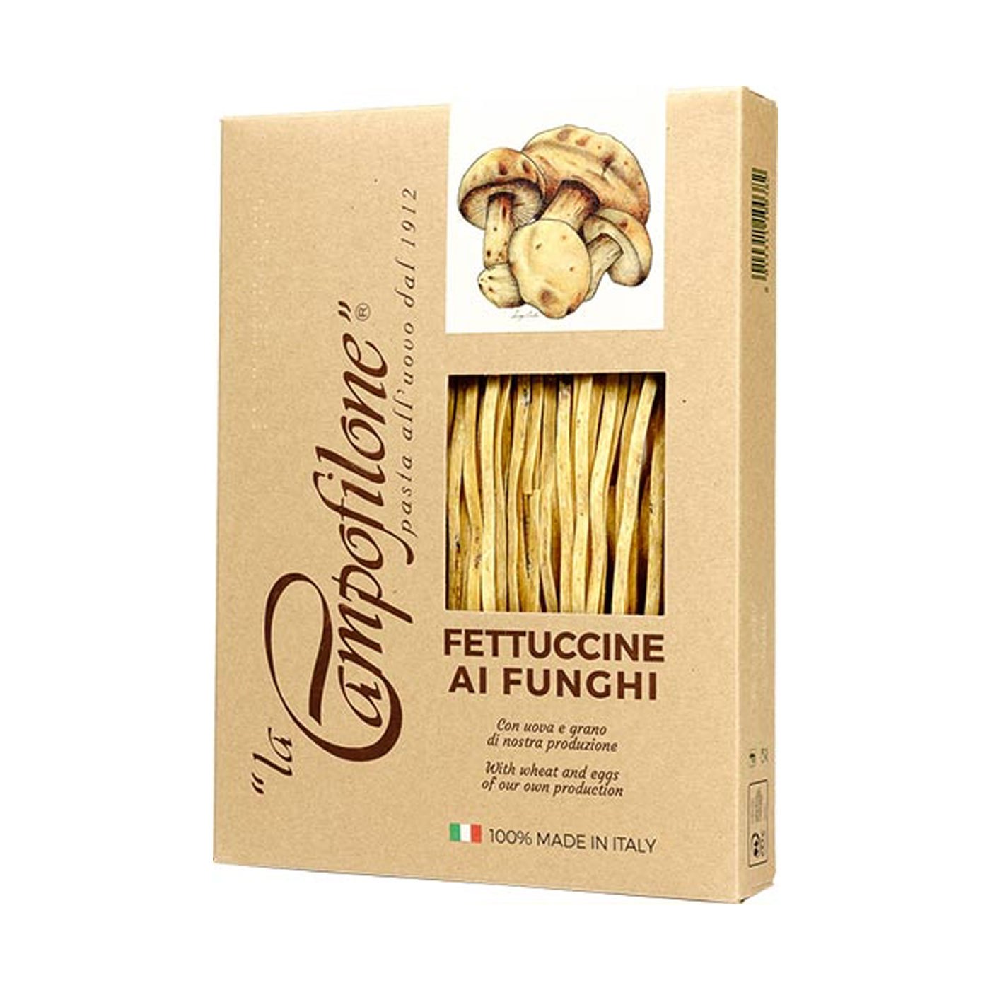 Massa com Ovo Fettuccine com Cogumelos La Campofilone 250 g