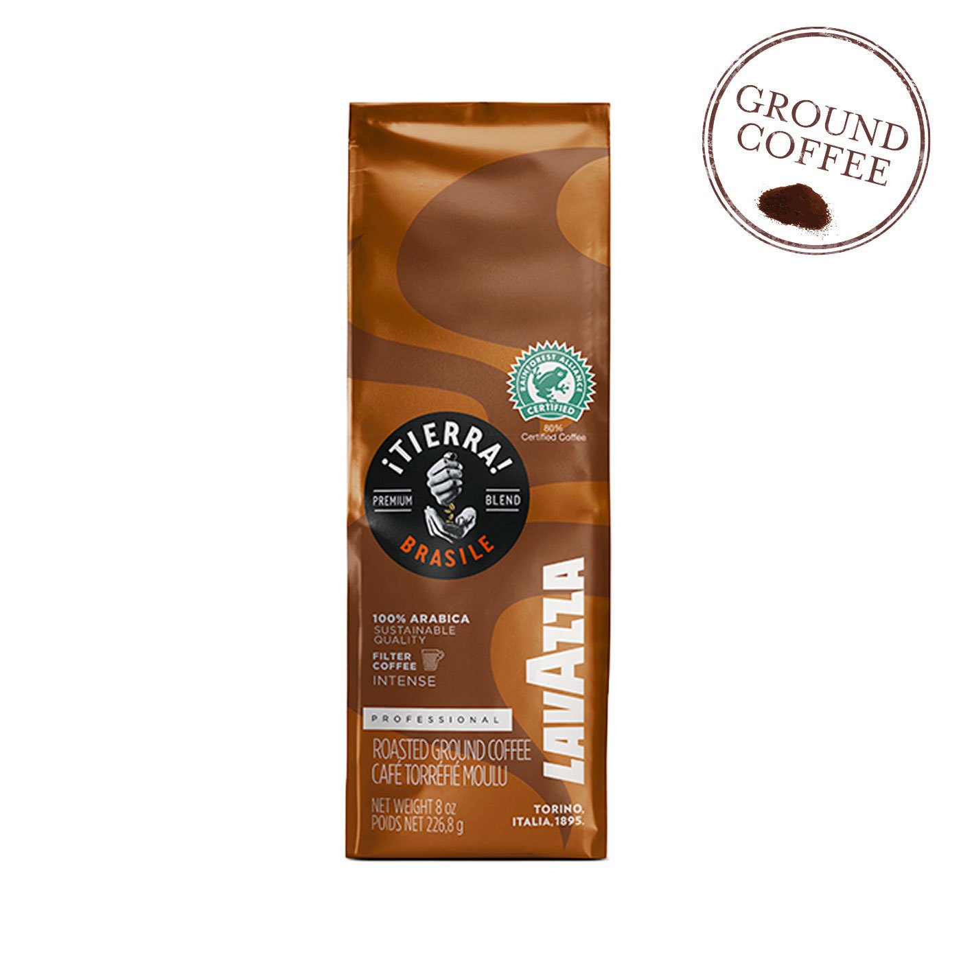 Café Moído ¡Tierra! Brasil Lavazza 250 g