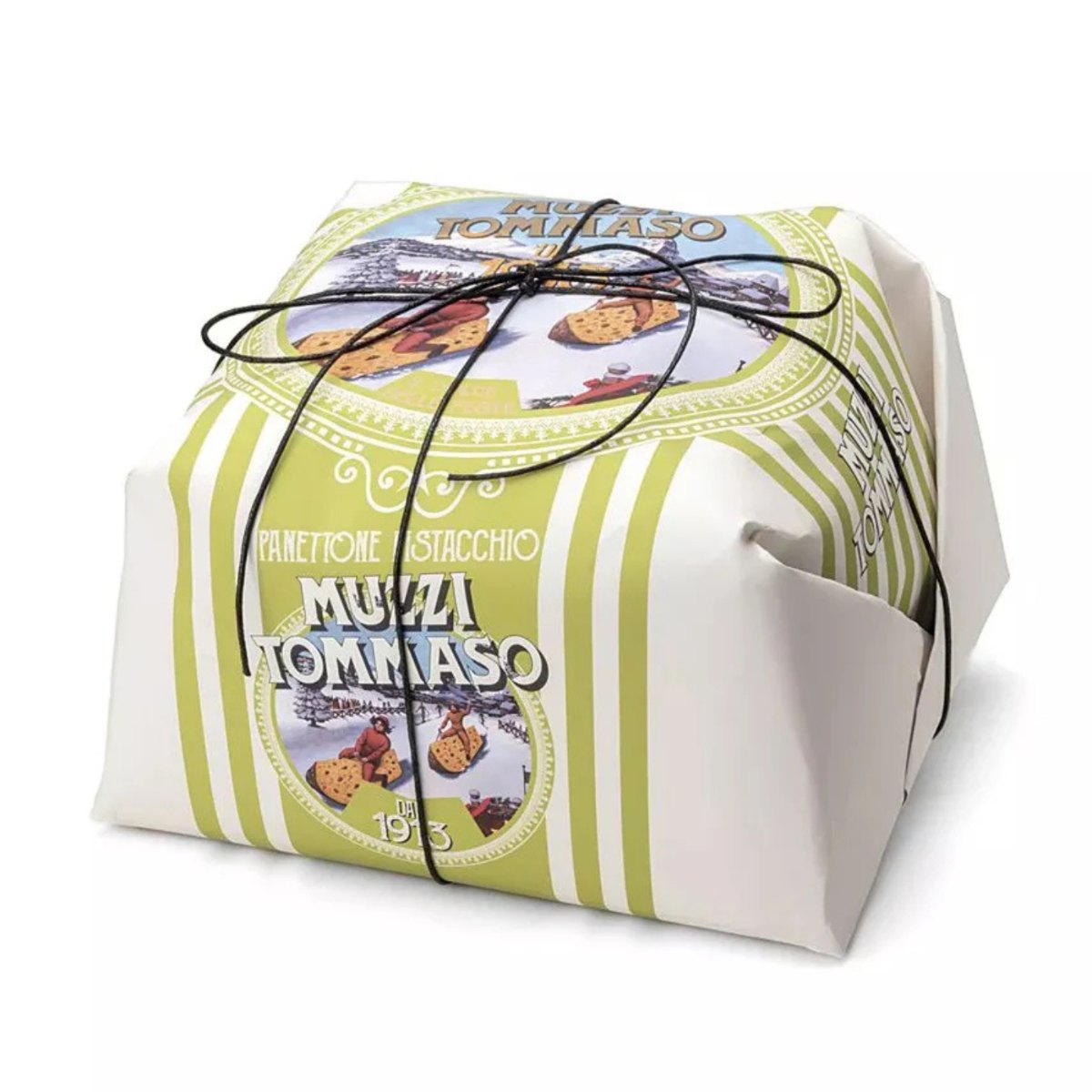Panettone Pistache e Chocolate Muzzi Tommaso 510 g