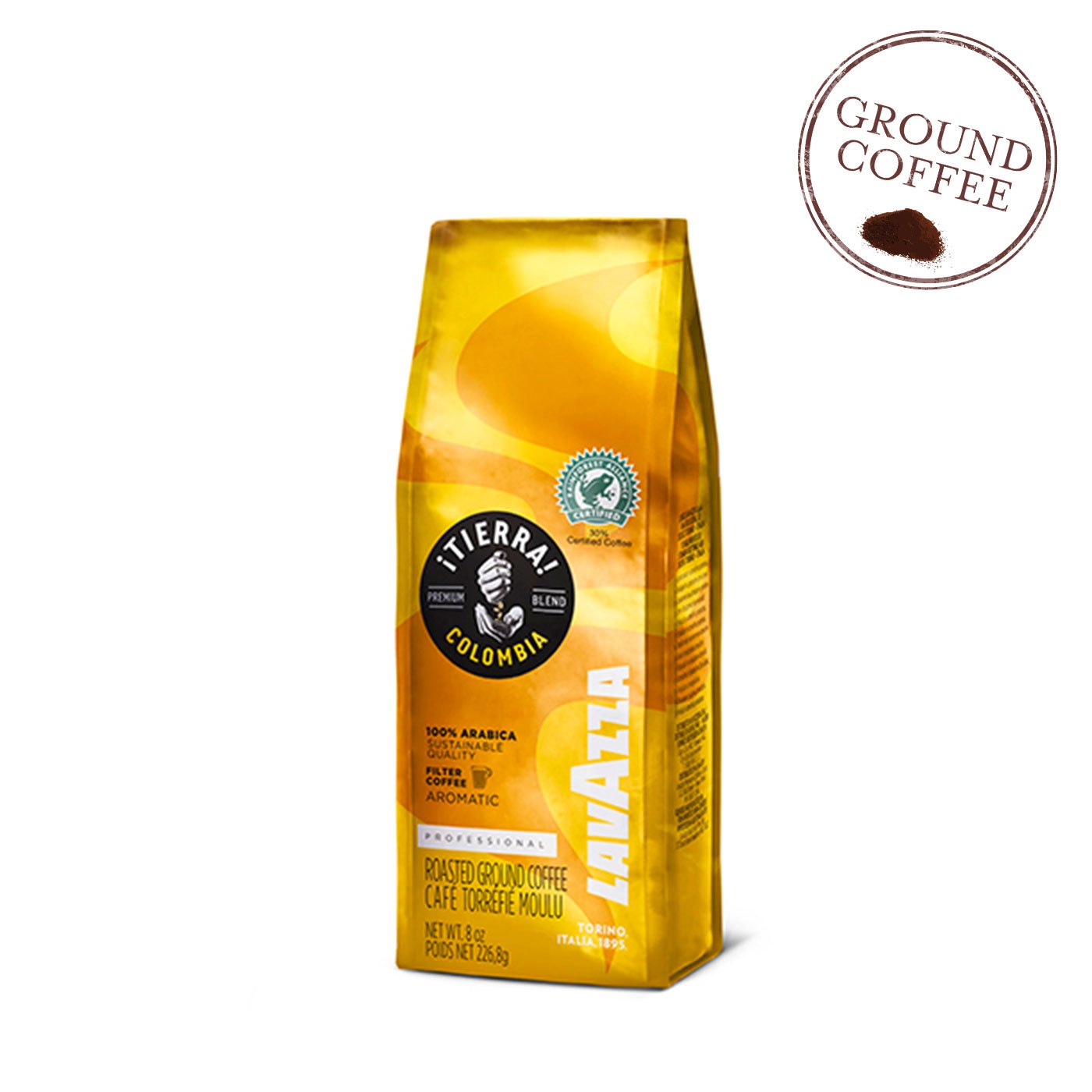 Café Moído Tierra Colômbia Lavazza 225 g