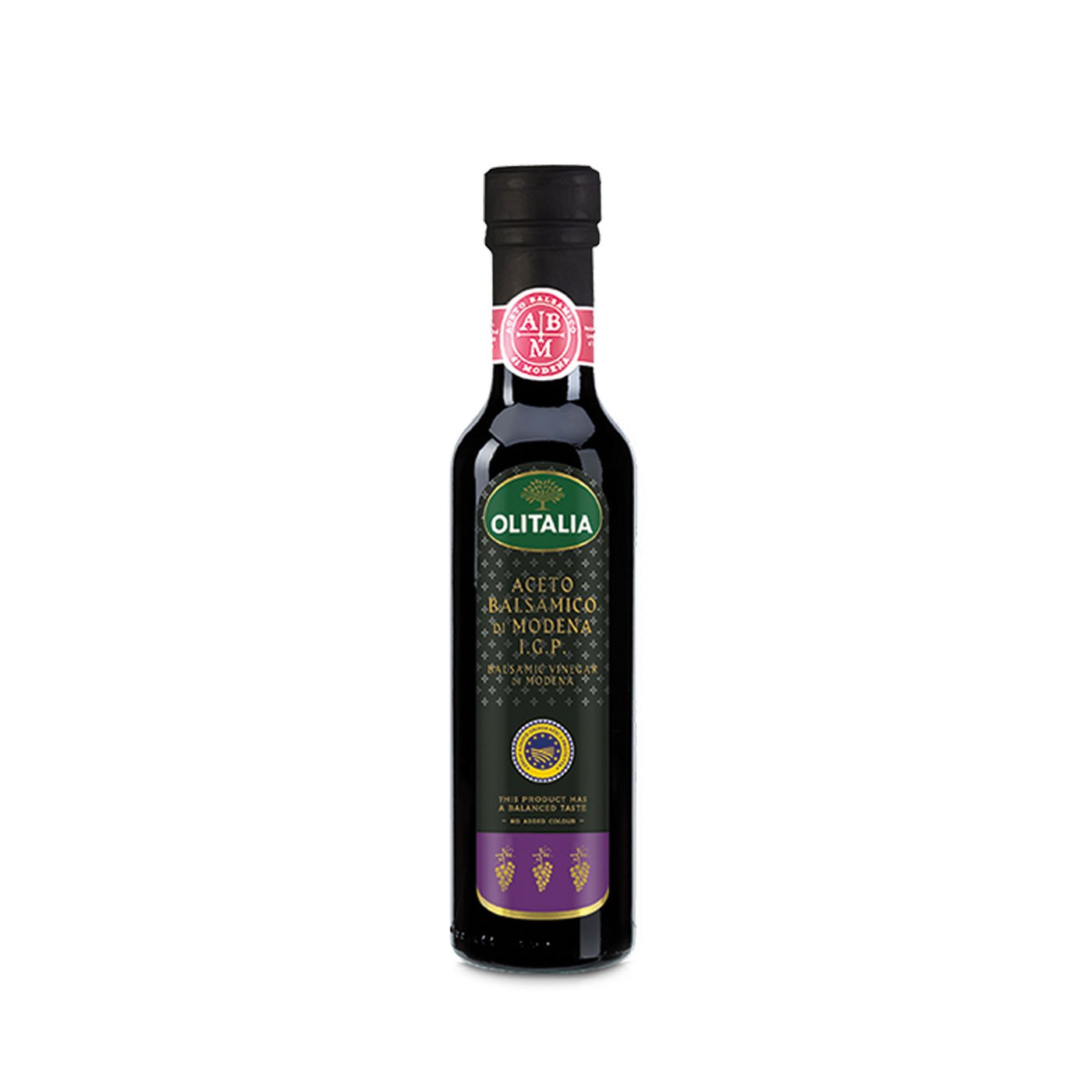 Vinagre Balsâmico de Modena Tre Grappoli Olitalia 240 g