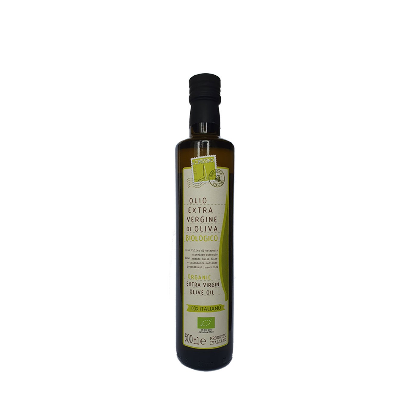 Azeite Extra Virgem Orgânico Il Cipressino 480 g
