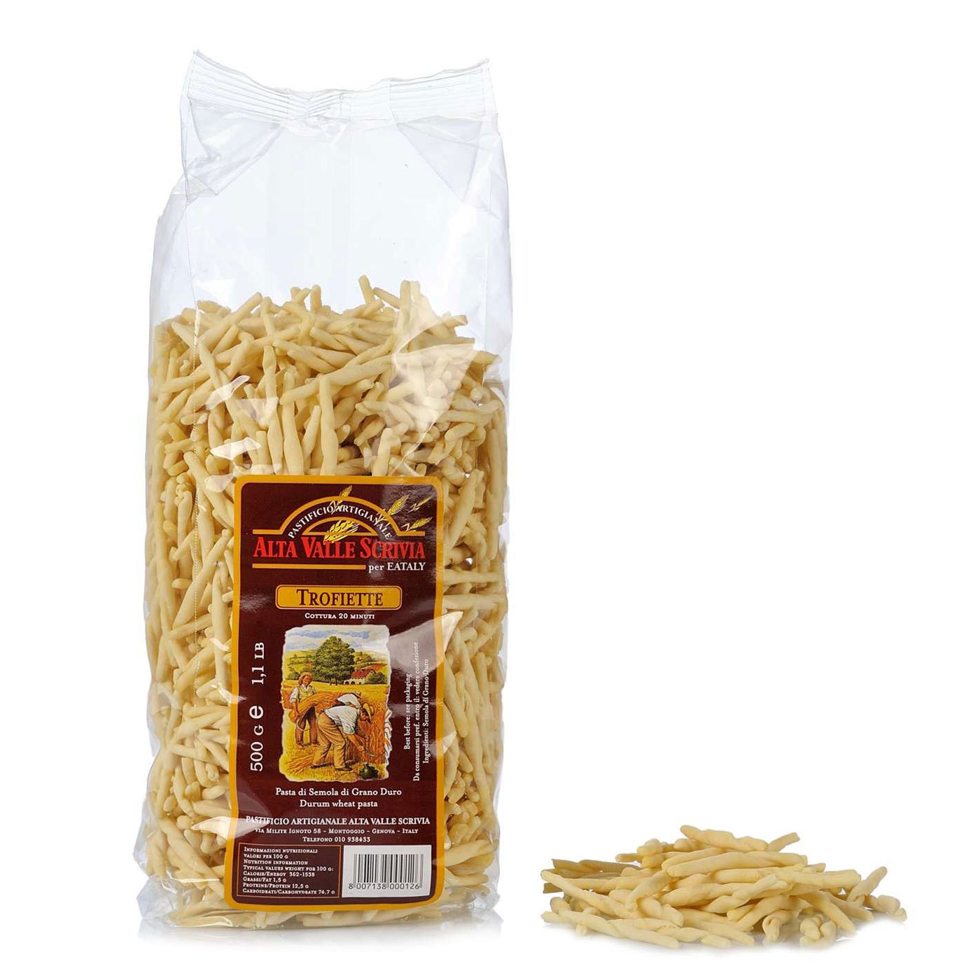 Trofiette Alta Valle Scrivia 500 g