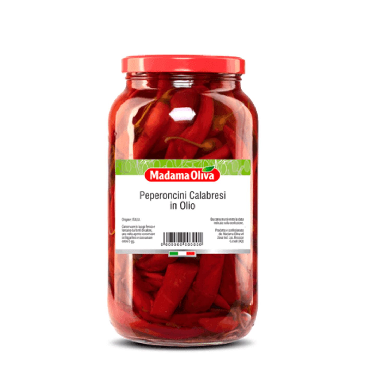 Pimentas Calabresas Picantes Frutto d'Italia 260 g