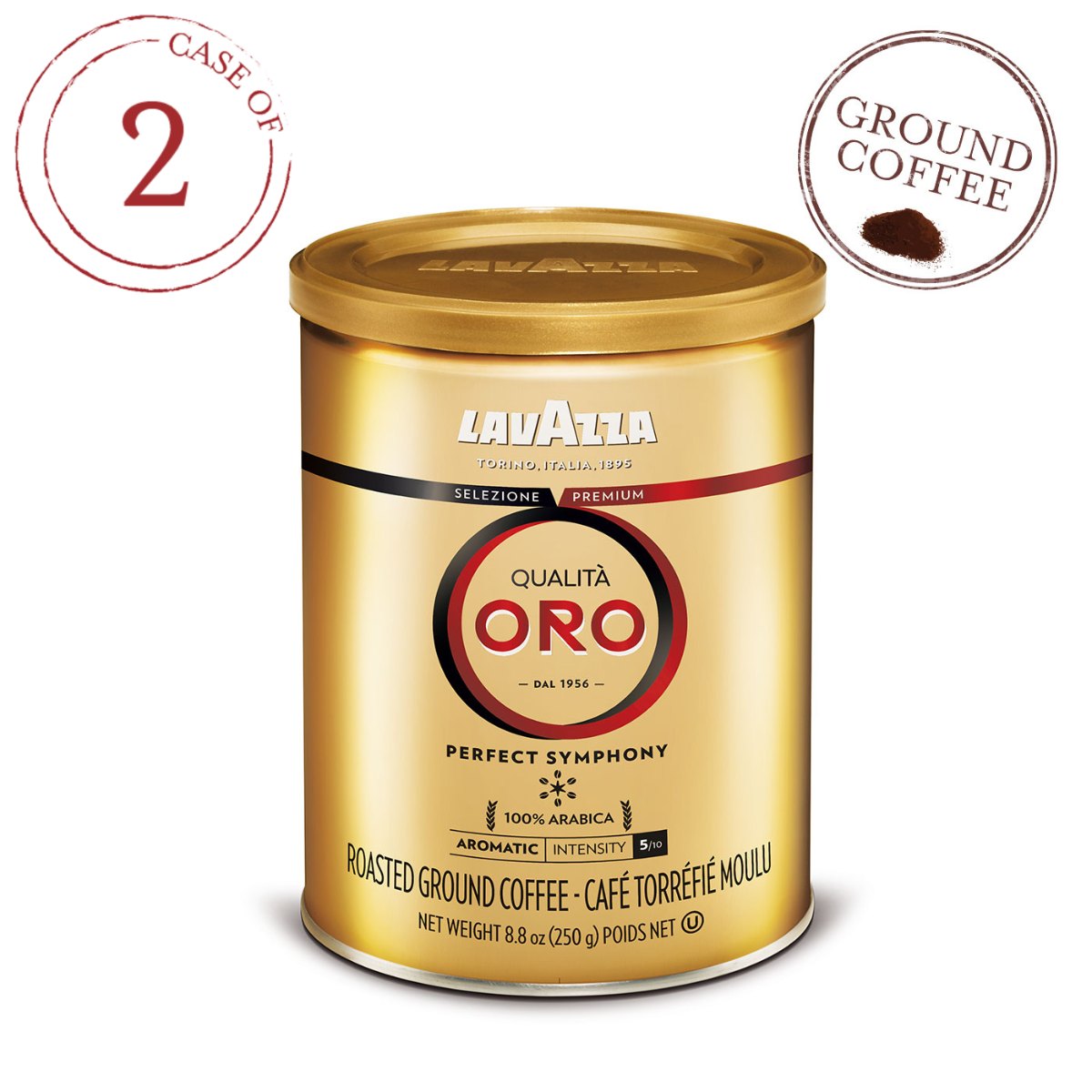 Café Moído Qualità Oro Lavazza