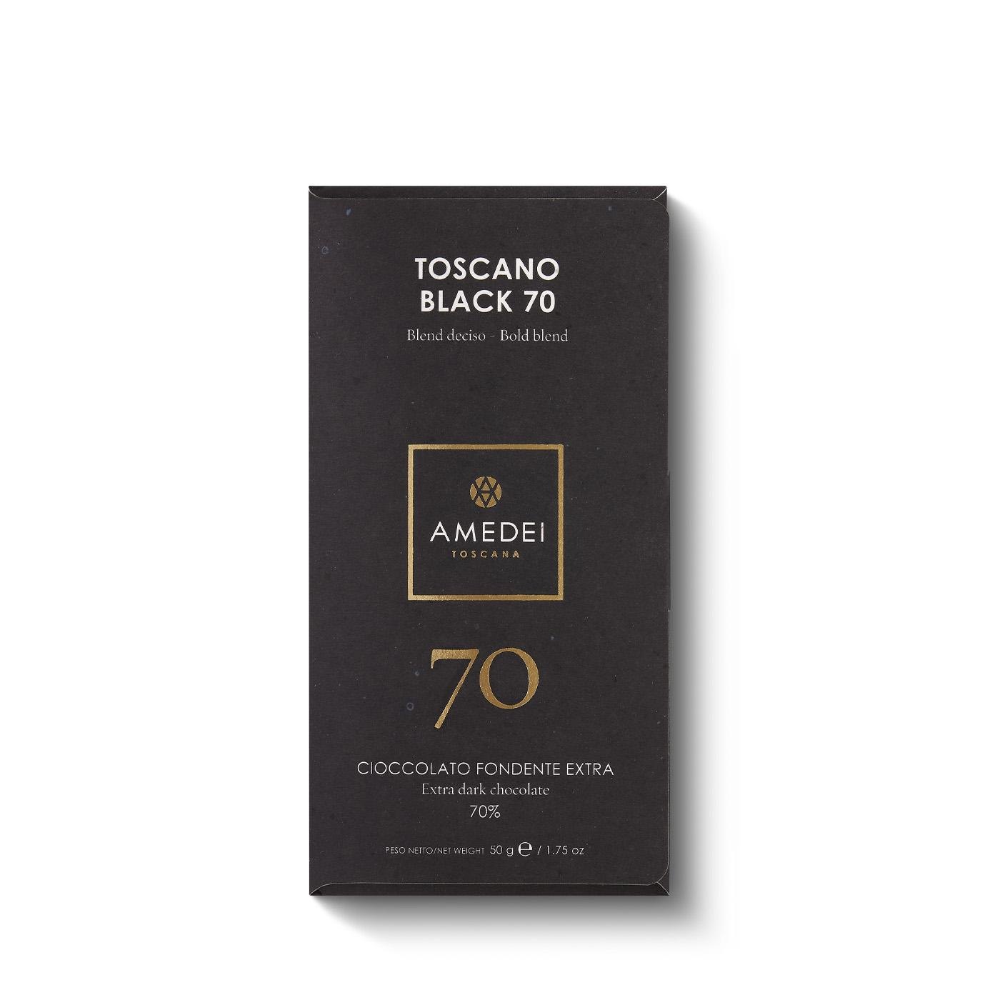 Chocolate 70% Toscano Black Amedei 48 g