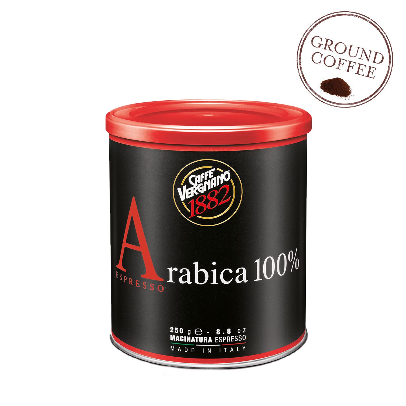 Café Moído Fino Espresso Vergnano 250 g