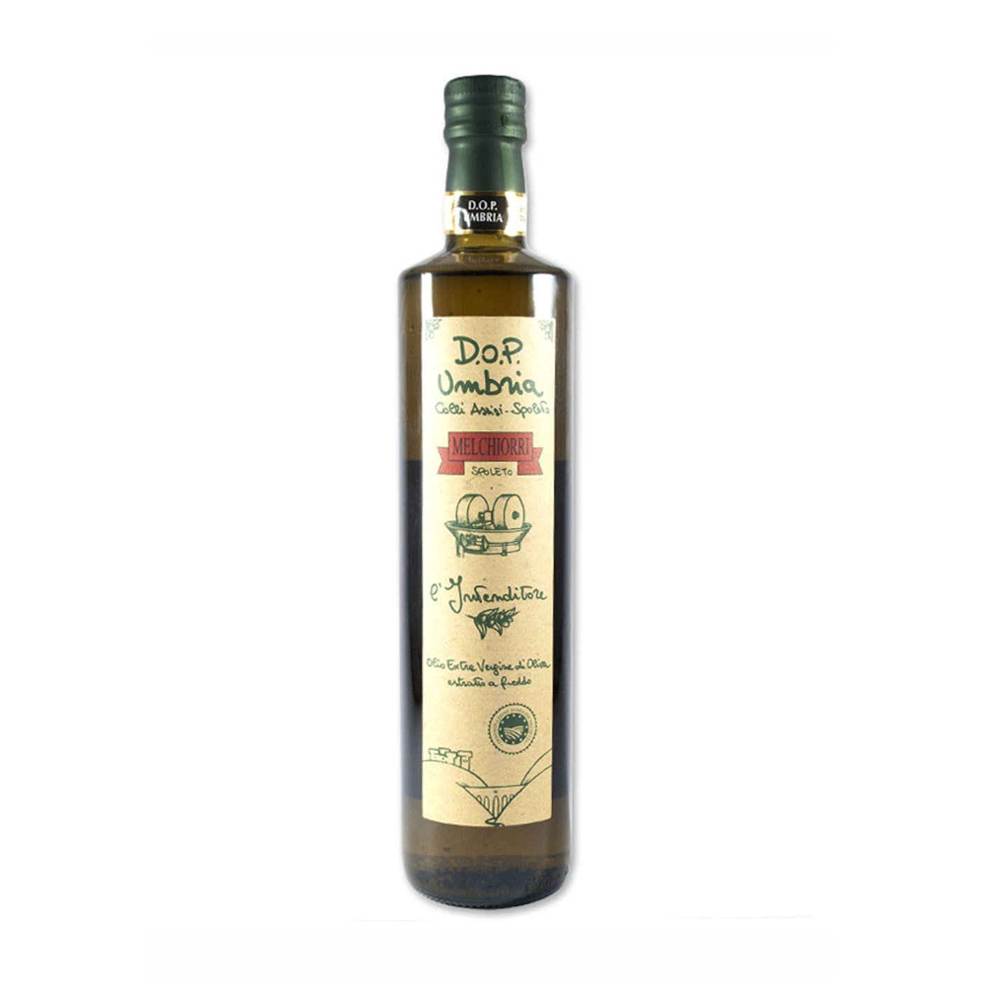 Azeite L'intenditore Colli Assisi-Spoleto DOP Melchiorri 480 g