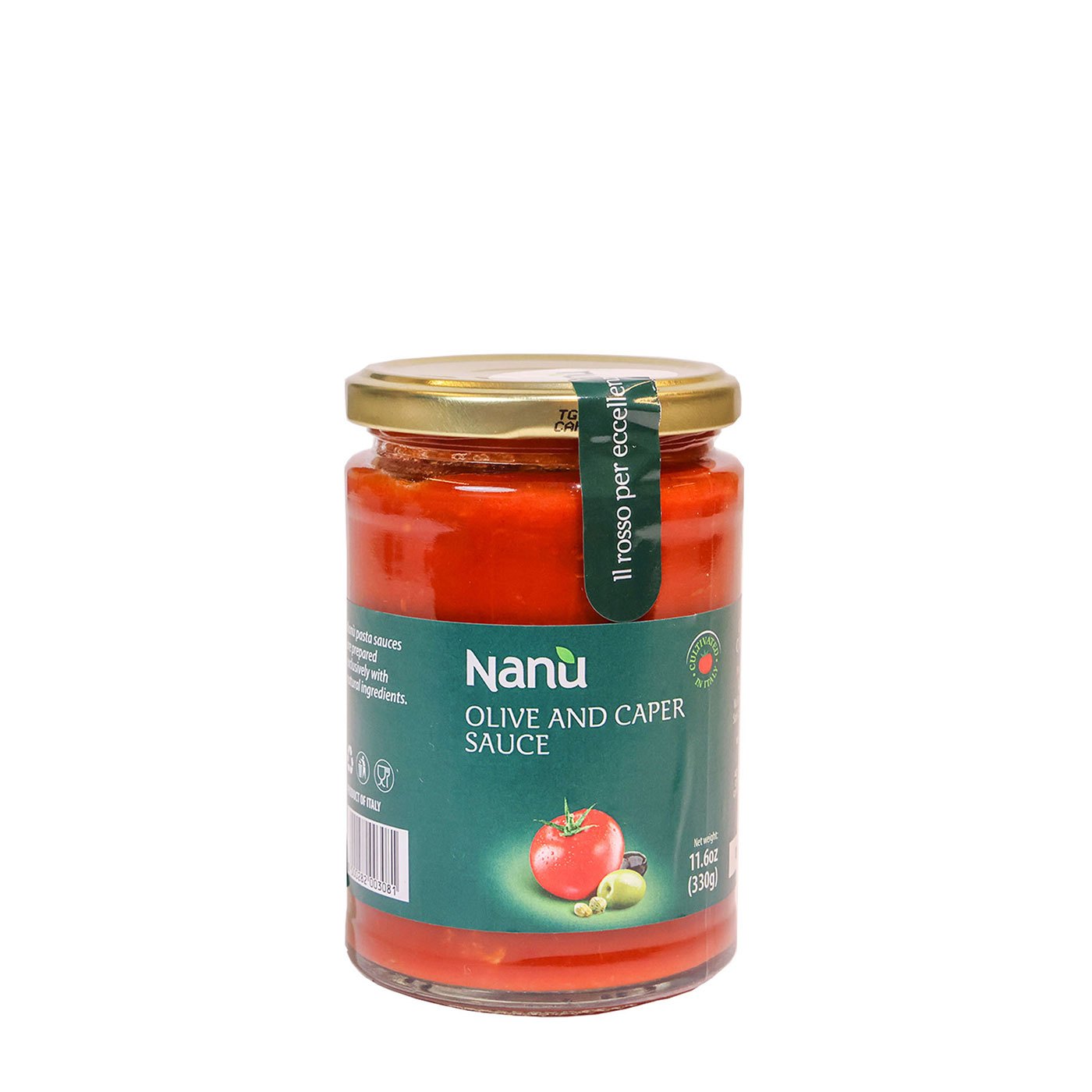 Molho Tomate Alcaparra e Oliva Nanù