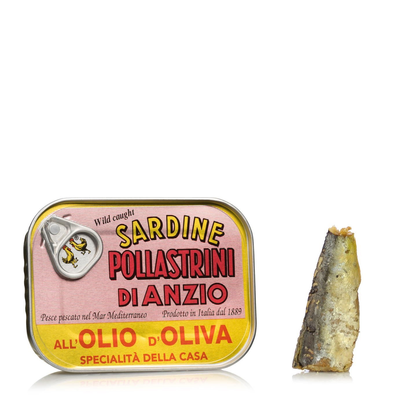 Sardinha em Azeite Pollastrini 99 g