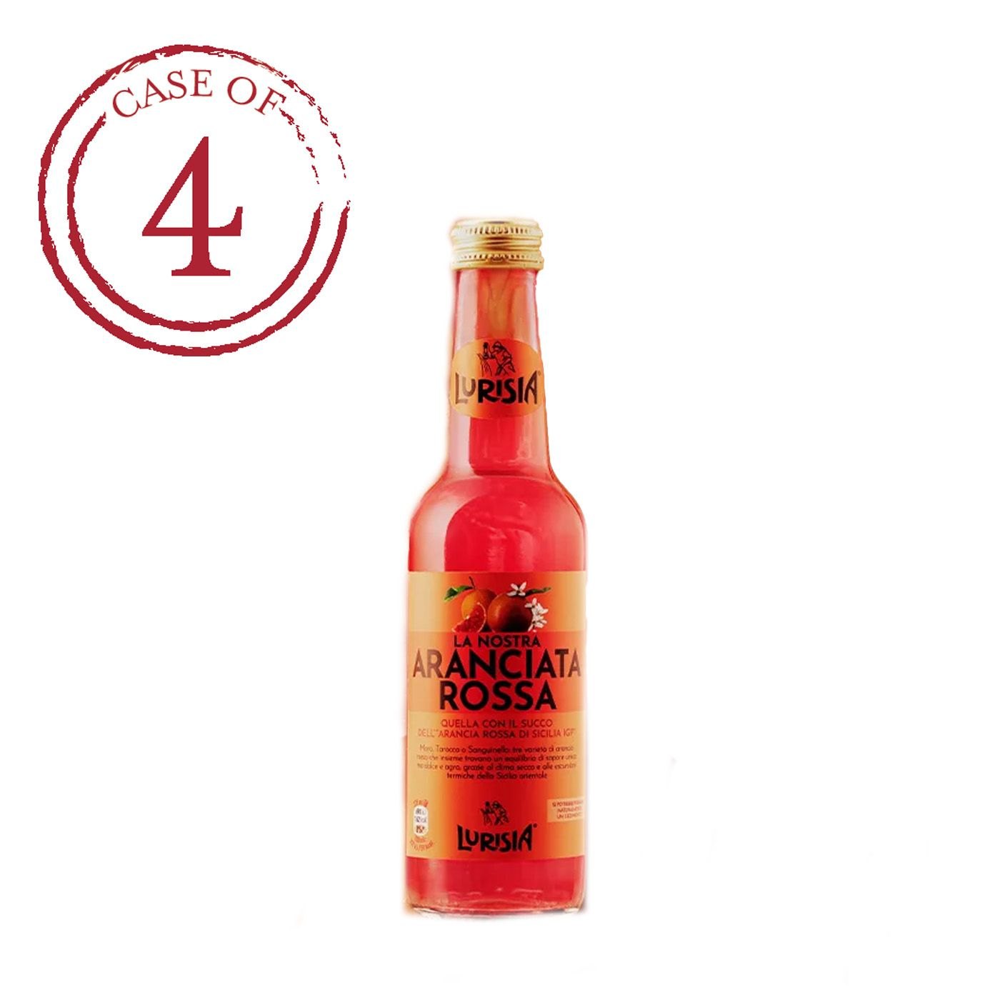 Kit Aranciata Rossa Soda 265 g 4 unidades