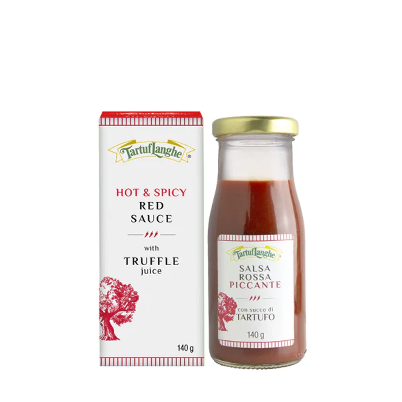 Molho de Tomate Picante com Suco de Trufa Tartuflanghe 140 g