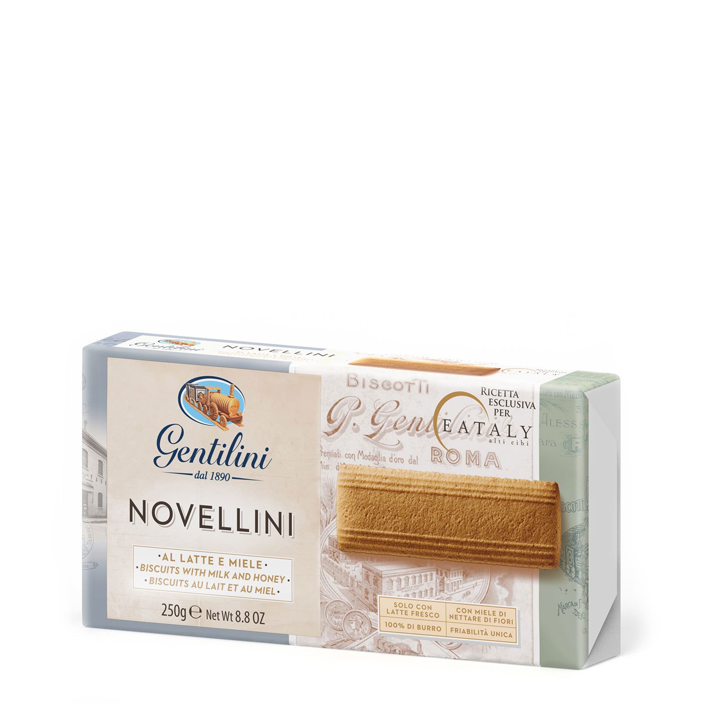 Biscoitos Novellini Gentilini 250 g