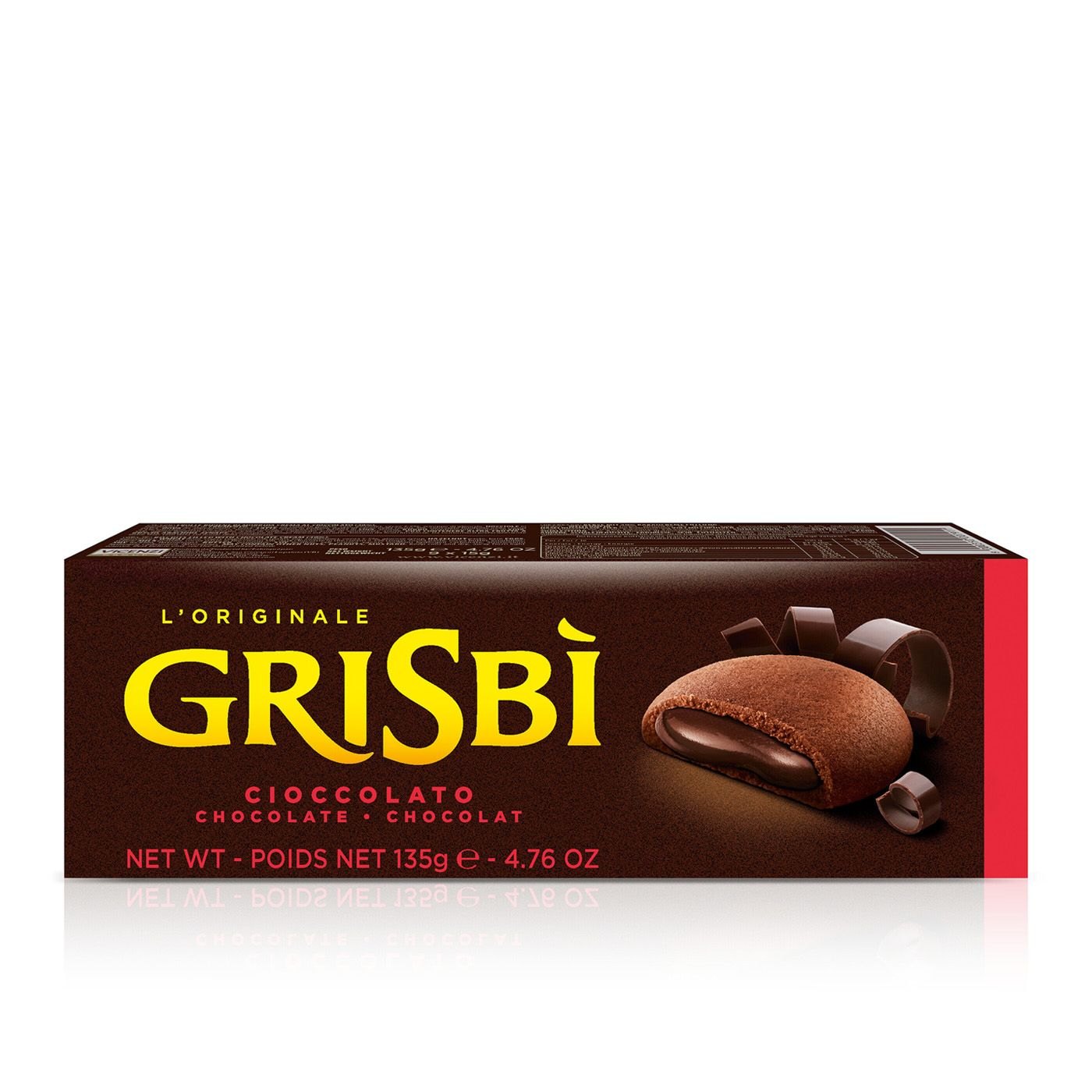 Biscoitos Grisbi Creme de Chocolate 135 g