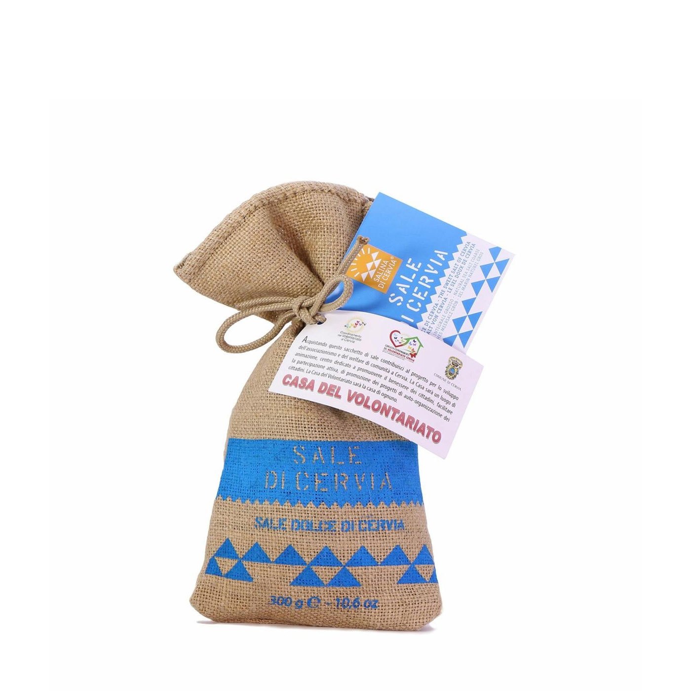 Sal do Mar em Bolsa de Juta Salina di Cervia 300 g