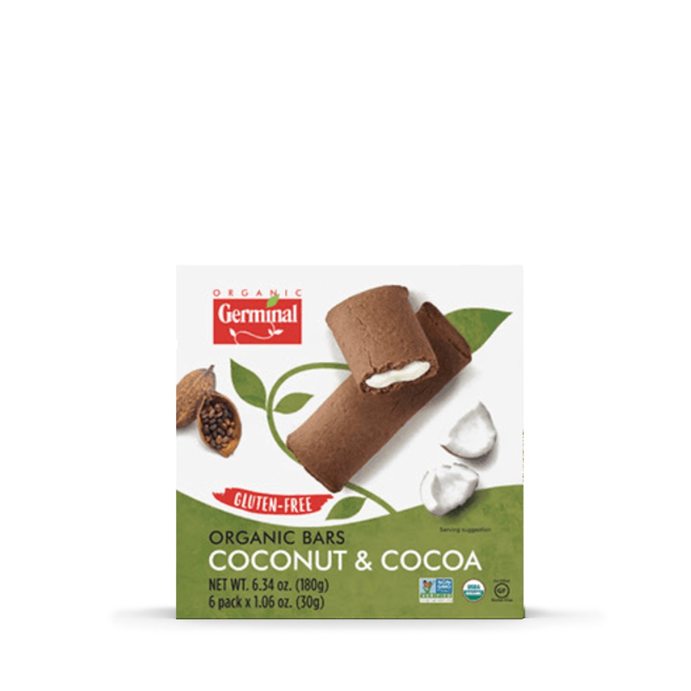 Barras Chocolate e Coco Orgânicas 180 g