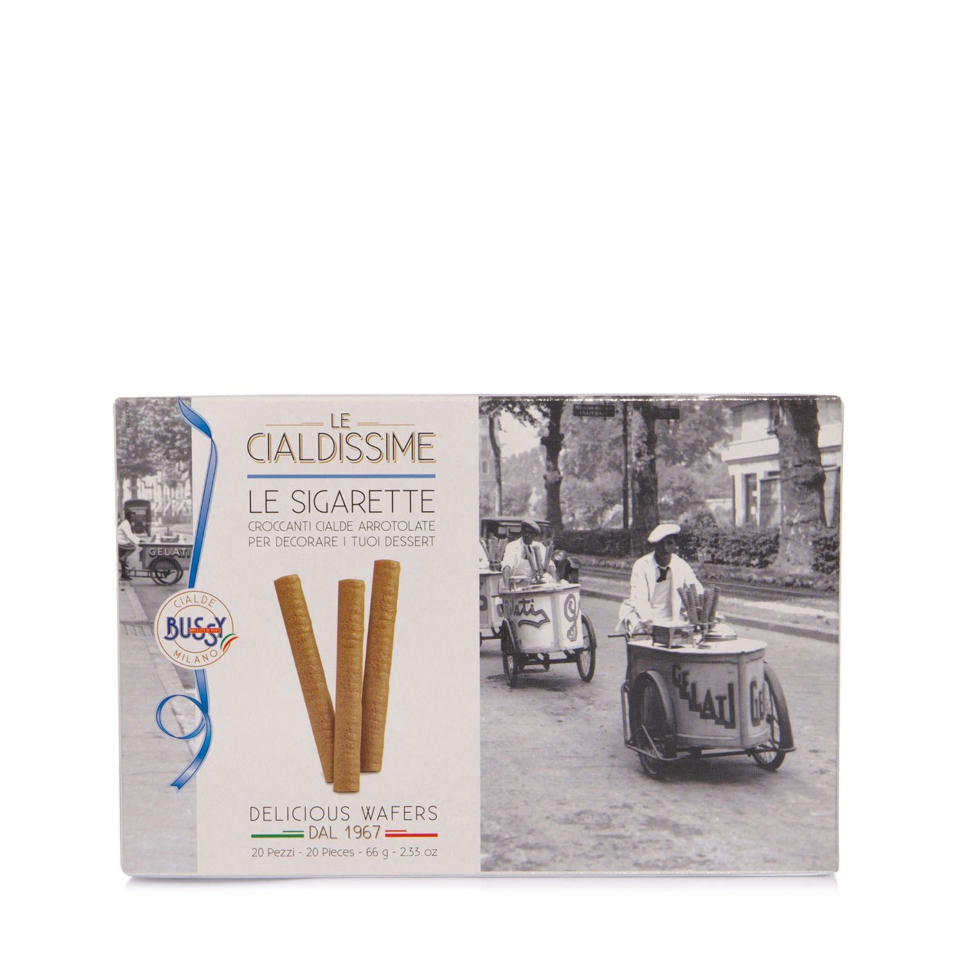 Biscoitos Le Sigarette Bussy 65 g
