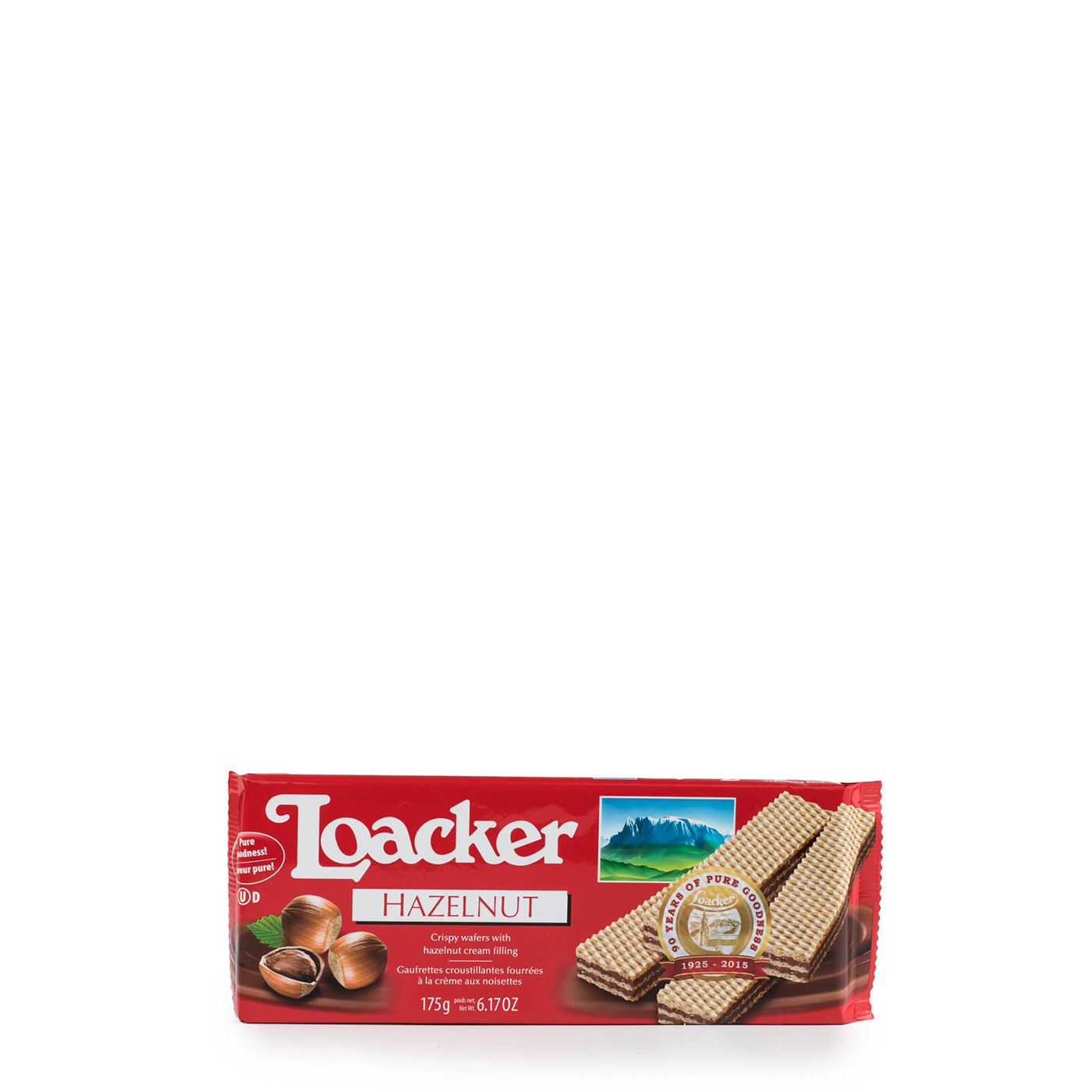 Biscoitos Wafer Clássico Avelã Loacker