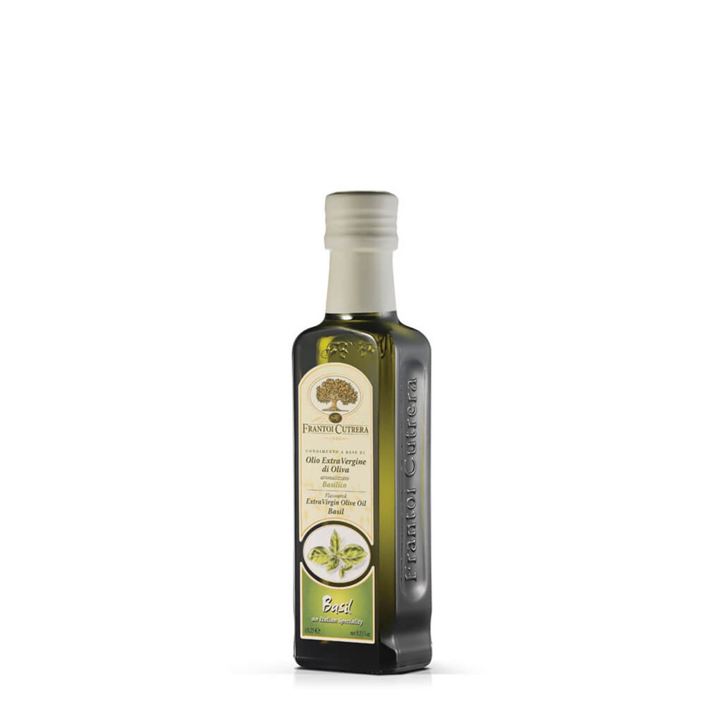 Azeite Extra Virgem com Manjericão Frantoio Cutrera 250 ml
