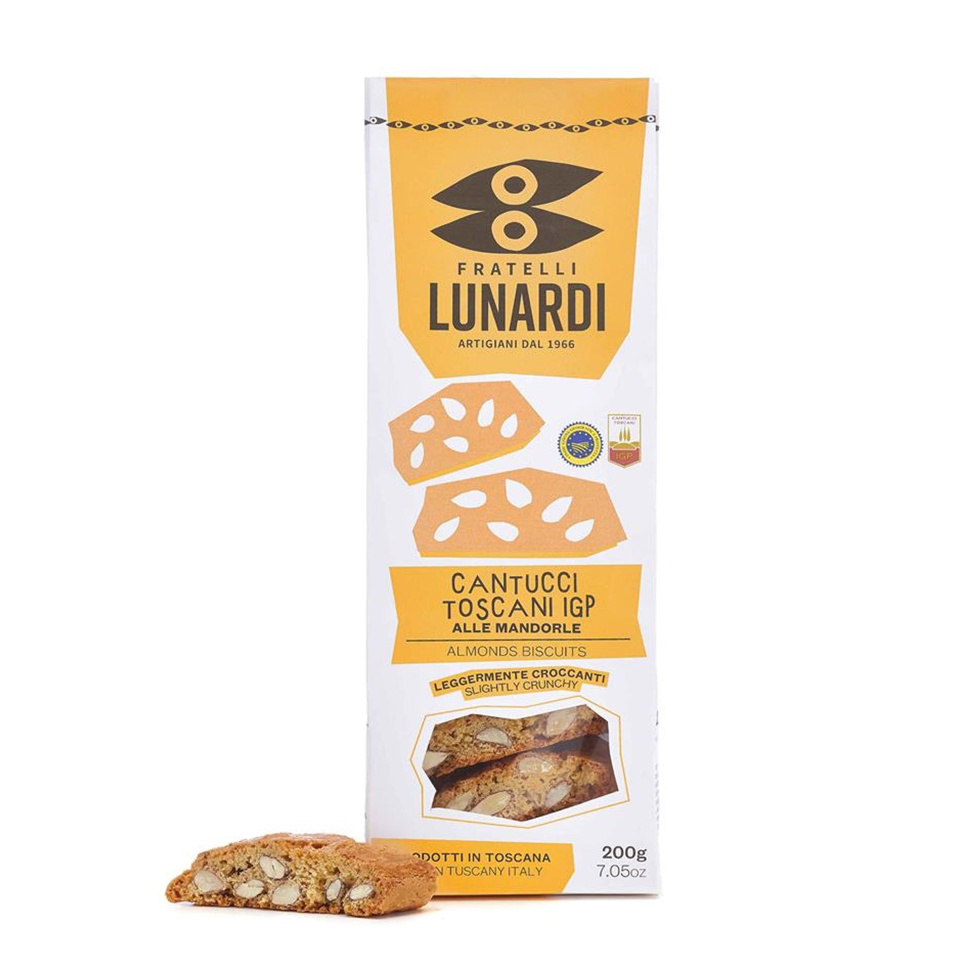 Cantucci de Amêndoa Fratelli Lunardi 200 g